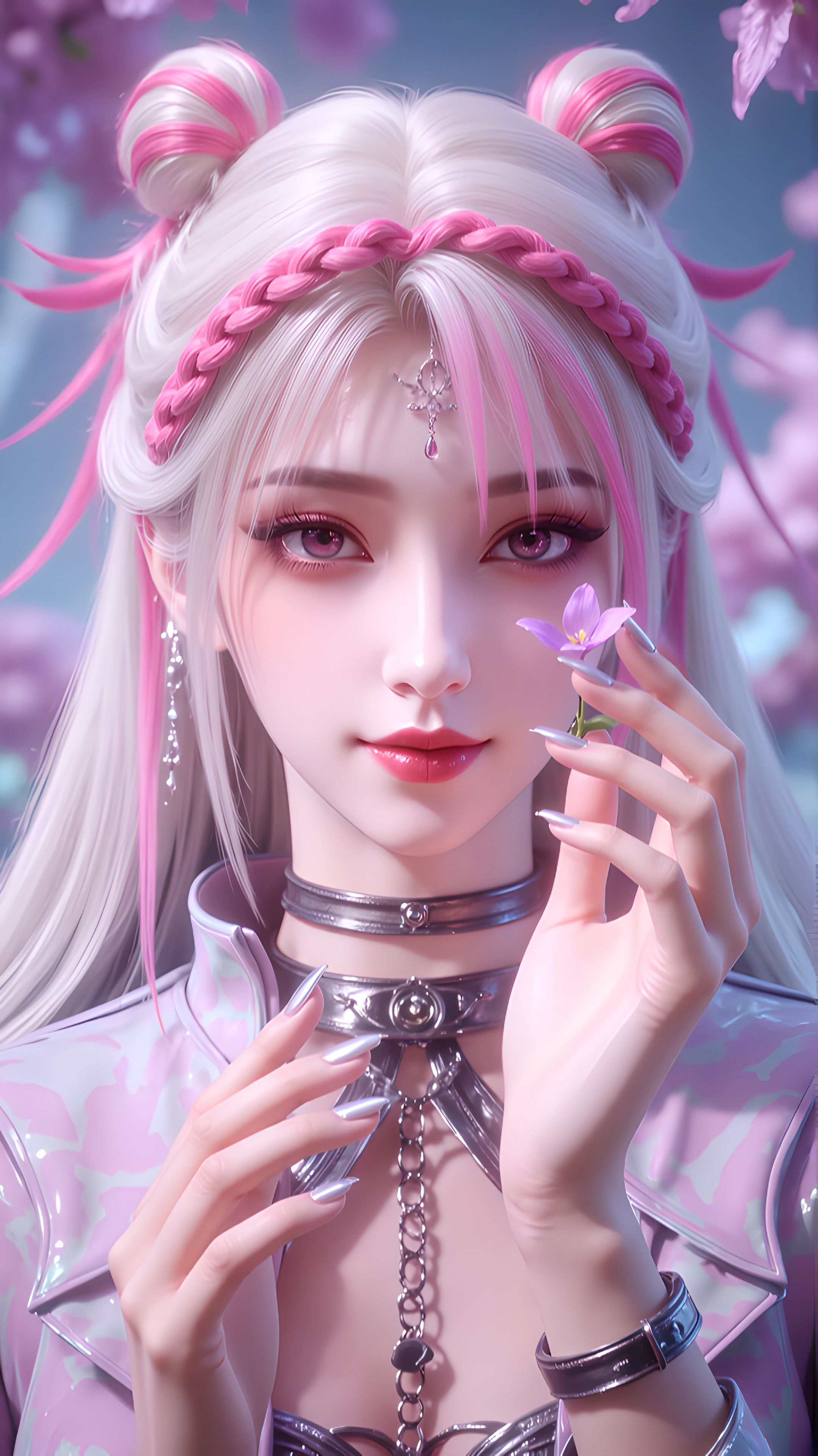 楚天歌妹妹确实好看 ai绘画 克金玩家 国漫女神,第1张