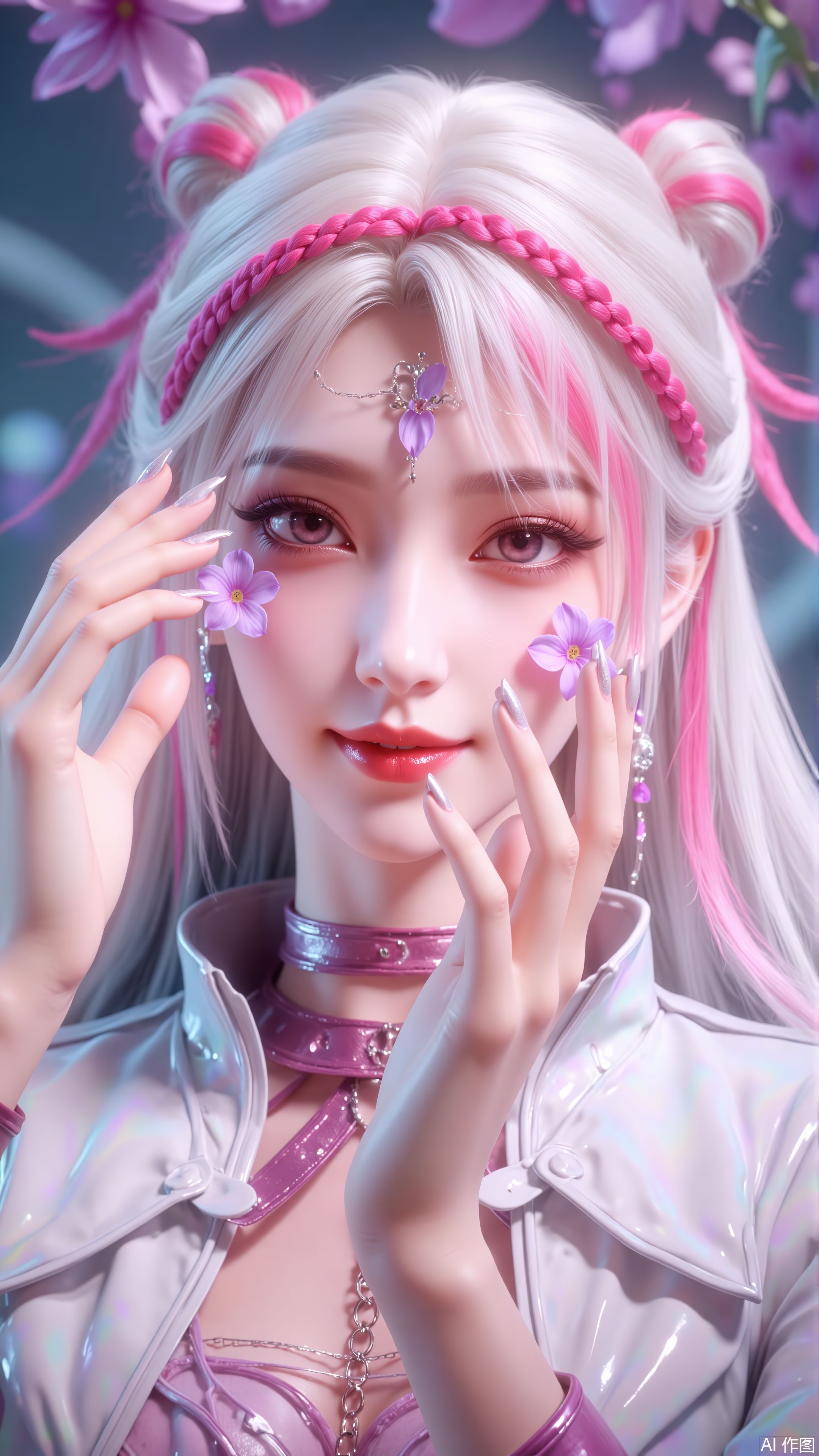 楚天歌妹妹确实好看 ai绘画 克金玩家 国漫女神,第3张