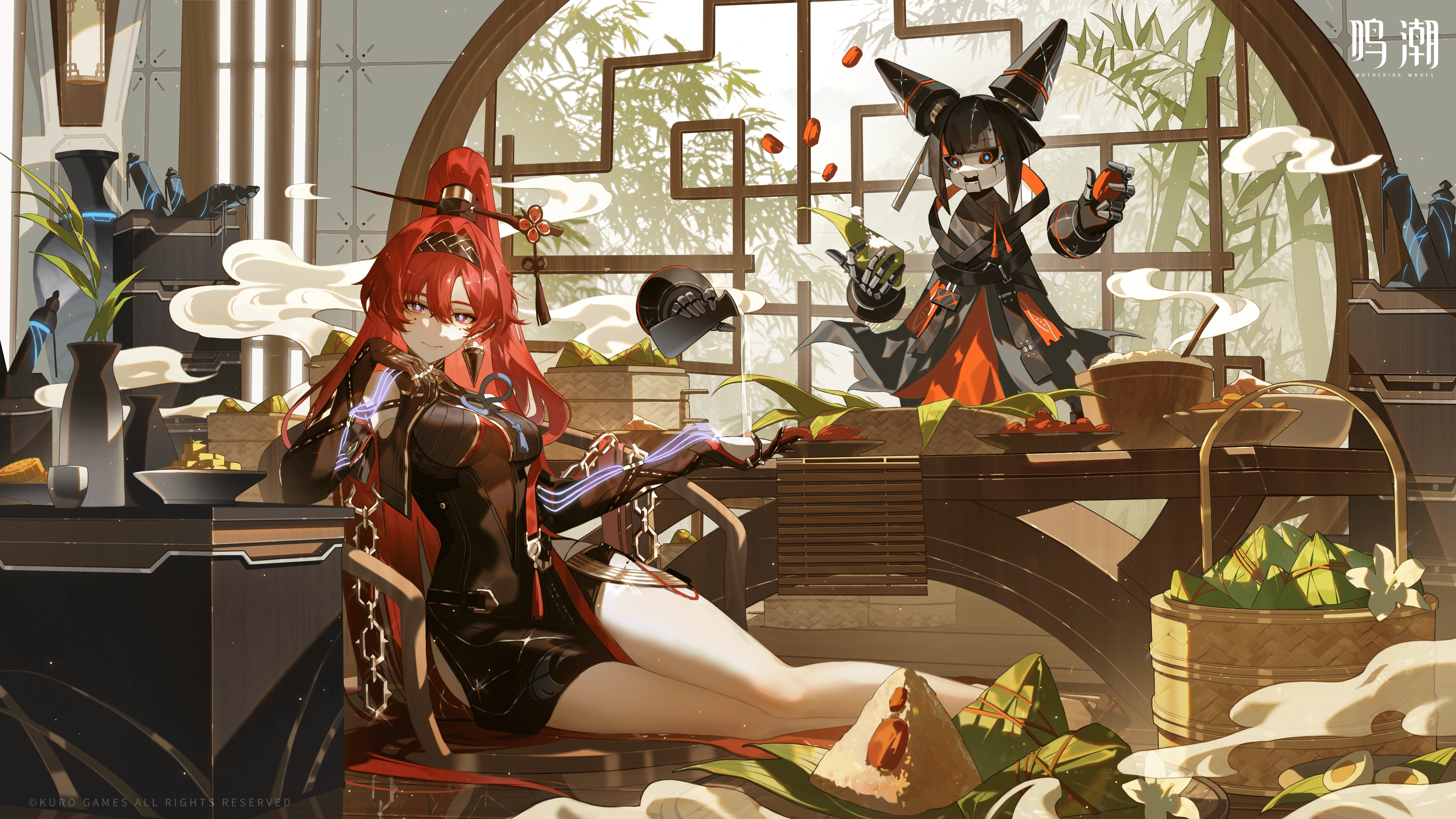 鸣潮角色宣传壁纸 角色PV-吟霖 高清桌面壁纸,第1张