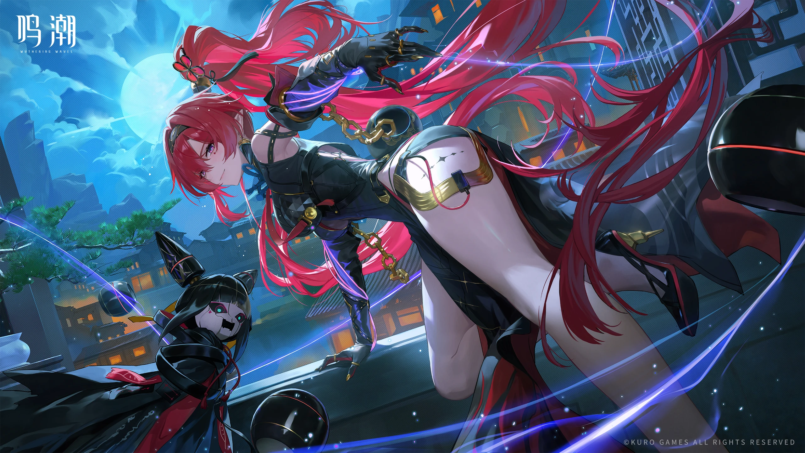 鸣潮角色宣传壁纸 角色PV-吟霖 高清桌面壁纸2,第1张