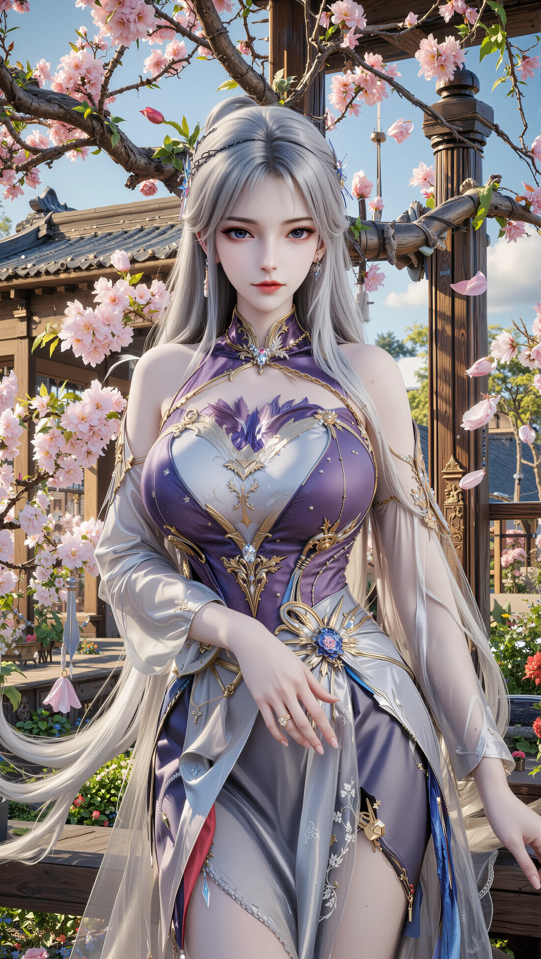 神印王座 圣采儿 国漫女神 手机高清壁纸,第3张
