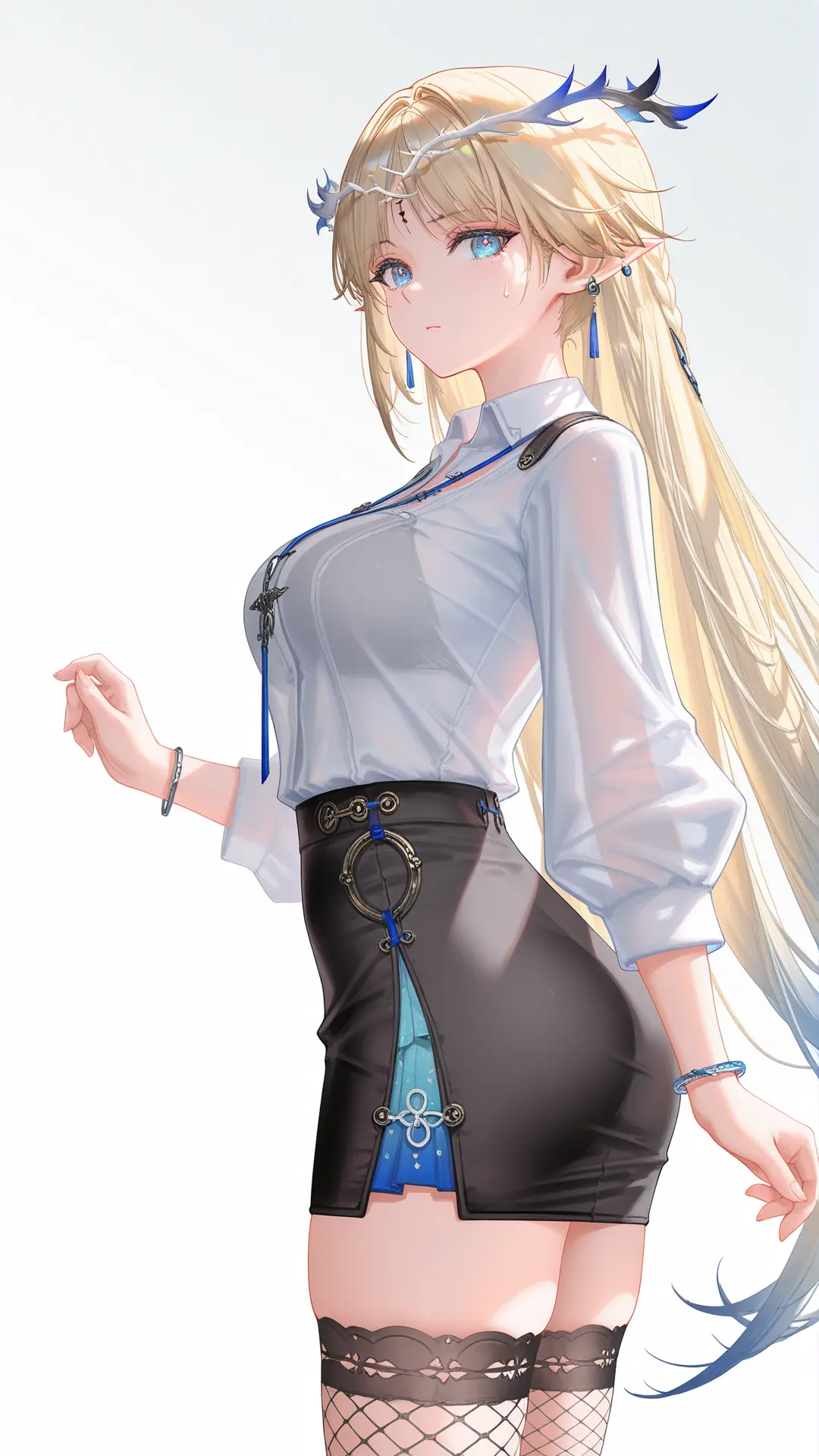 卡提希娅 手机壁纸 鸣潮 卡提希娅职场也是变成打工的牛马了,第6张