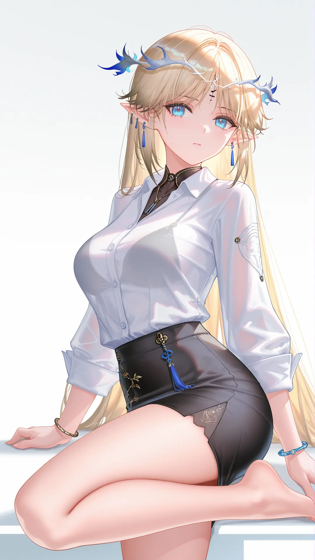 卡提希娅 手机壁纸 鸣潮 卡提希娅职场也是变成打工的牛马了,第4张