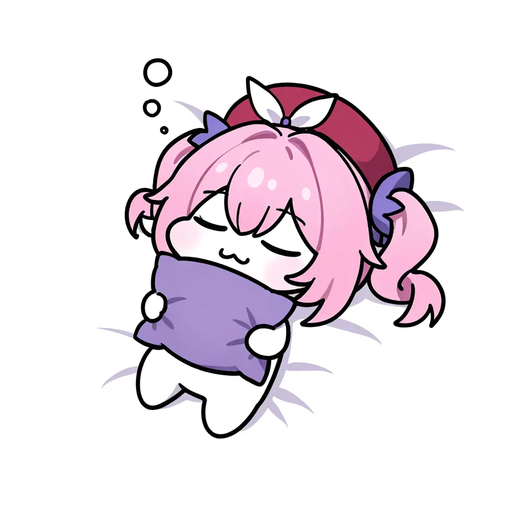 可爱呆萌头像 风堇 崩坏星穹铁道 表情包 doro,第7张