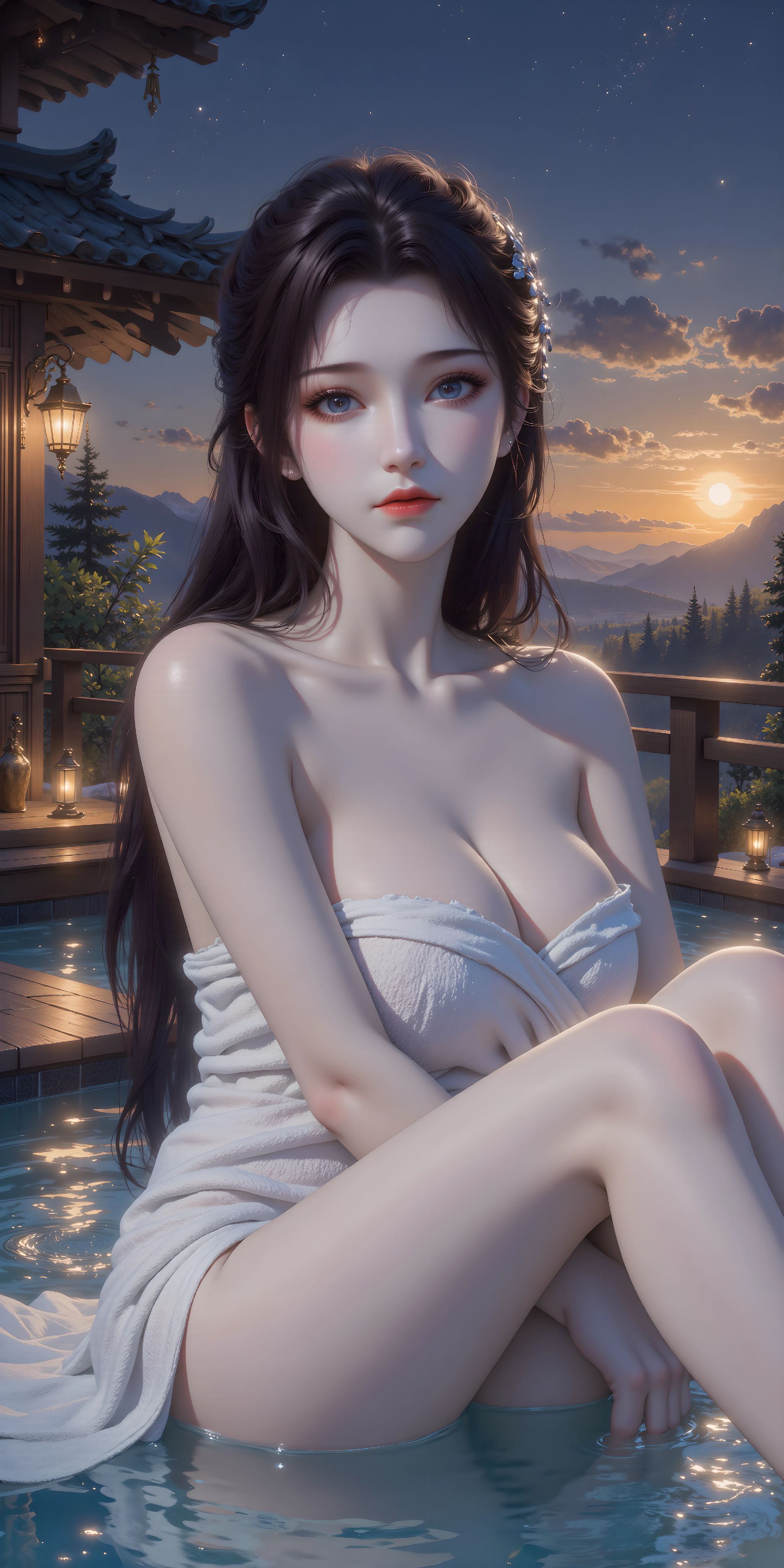 斗破苍穹 云韵 国漫壁纸 动漫图片 ai绘画,第2张