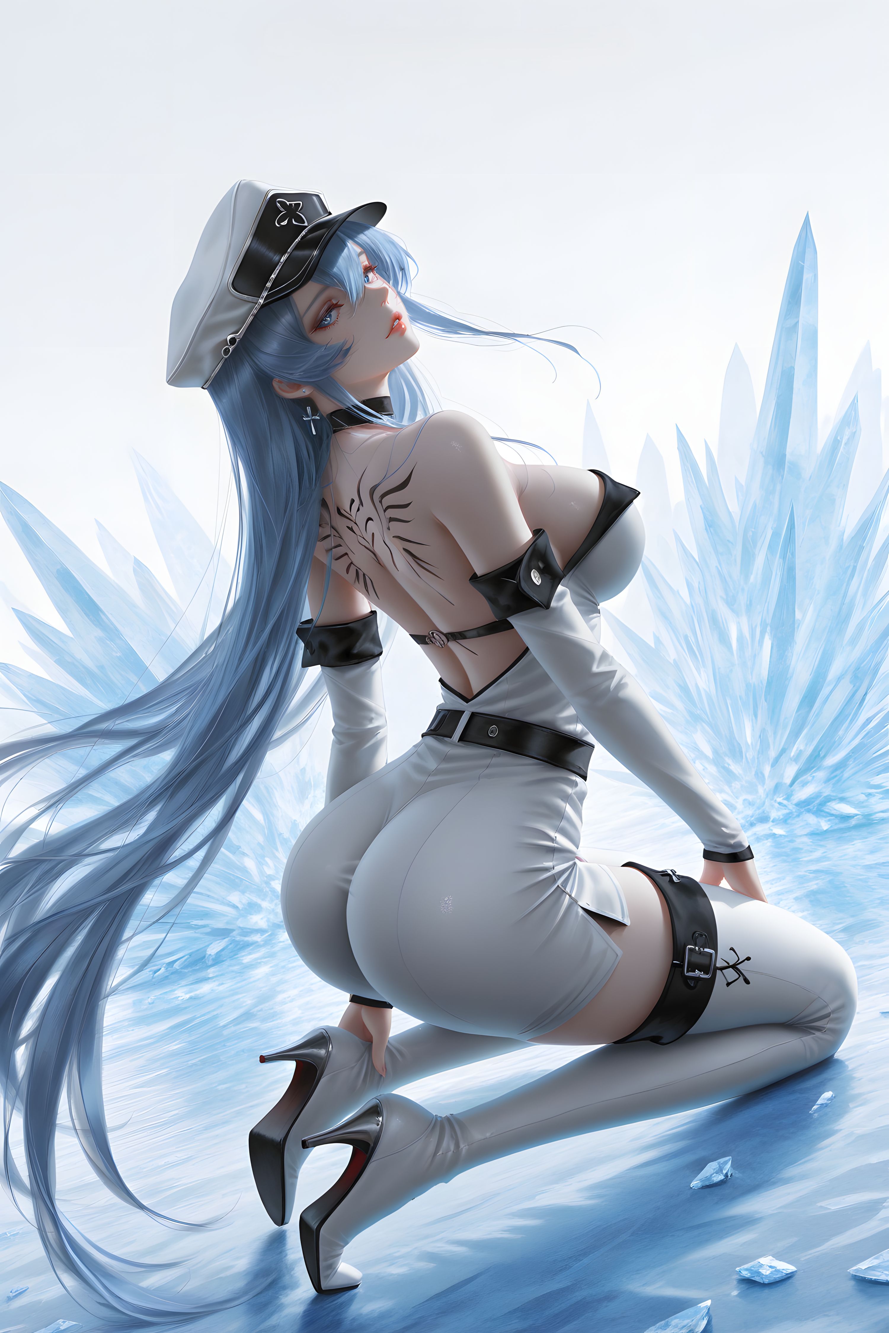 艾斯德斯 高清壁纸 二次元 手机壁纸 御姐美女,第4张