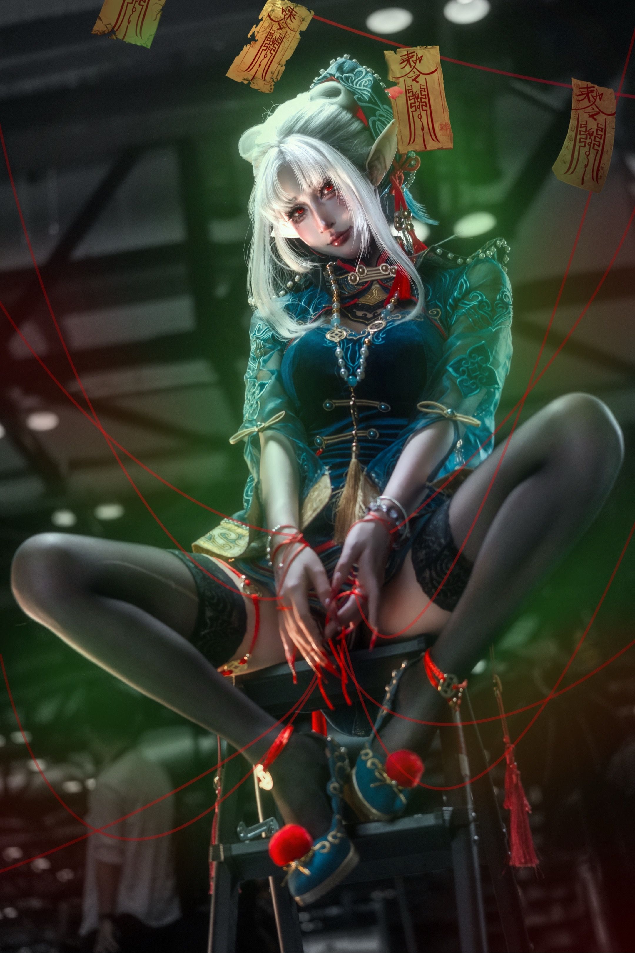 @乖乖0ⅴ0 玉玲珑cos 永劫无间 墨行衣,第2张 @乖乖0ⅴ0 玉玲珑cos 永劫无间 墨行衣,第2张