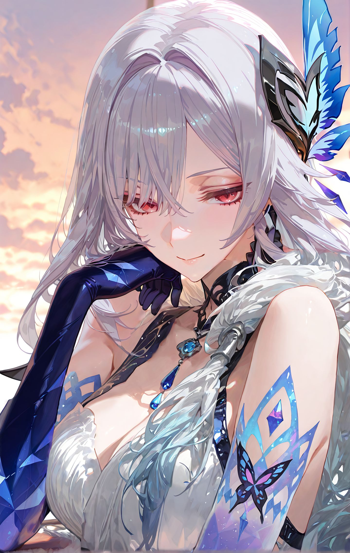 丝柯克 原神 二次元少女 手机美图壁纸,第4张