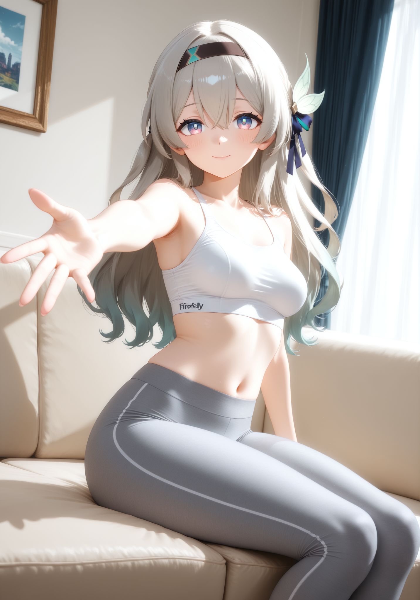 崩坏星穹铁道 流萤 二次元少女,第2张
