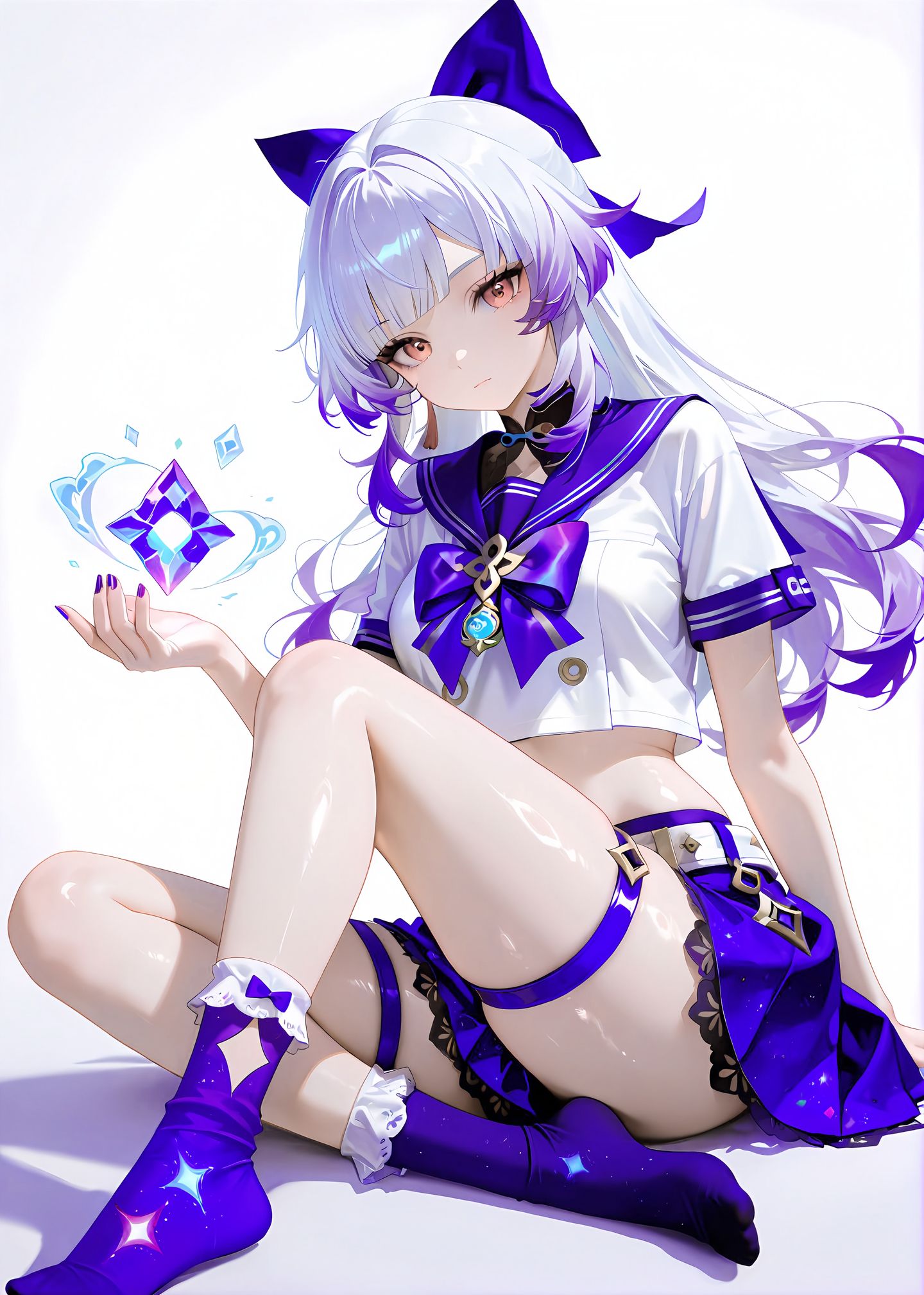 原神 丝柯克 二次元少女 手机高清壁纸图片,第1张