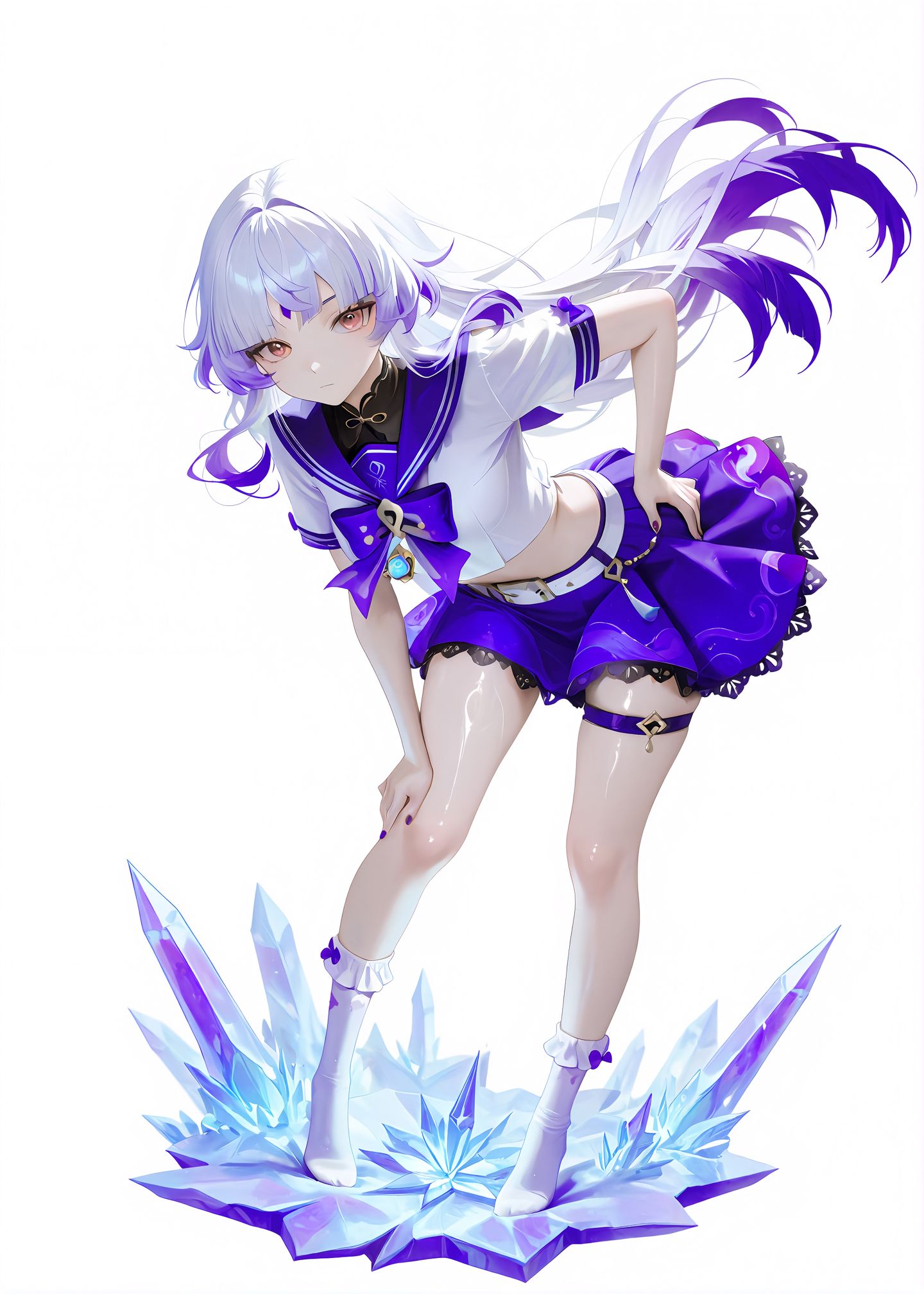 原神 丝柯克 二次元少女 手机高清壁纸图片,第3张