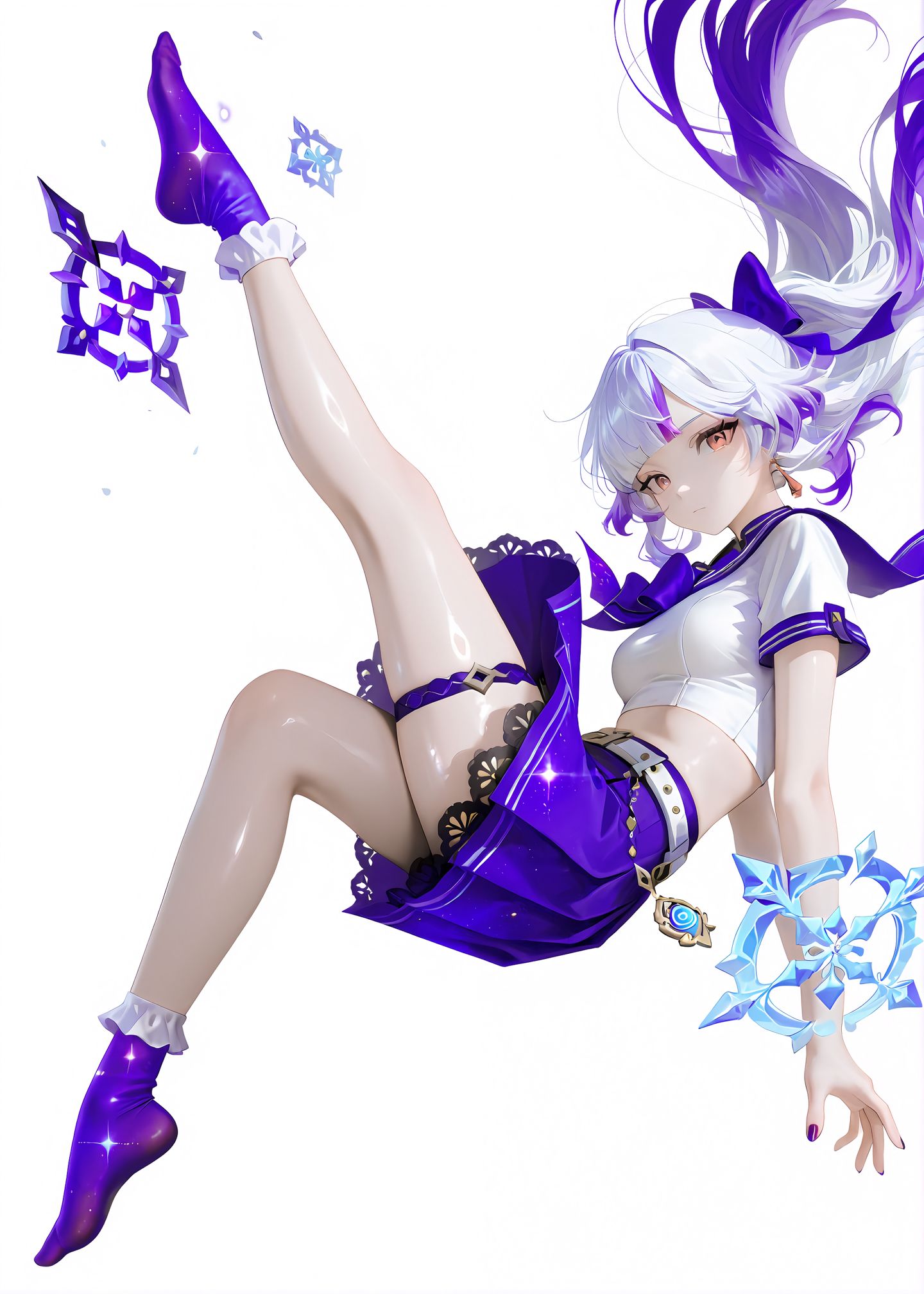 原神 丝柯克 二次元少女 手机高清壁纸图片,第2张