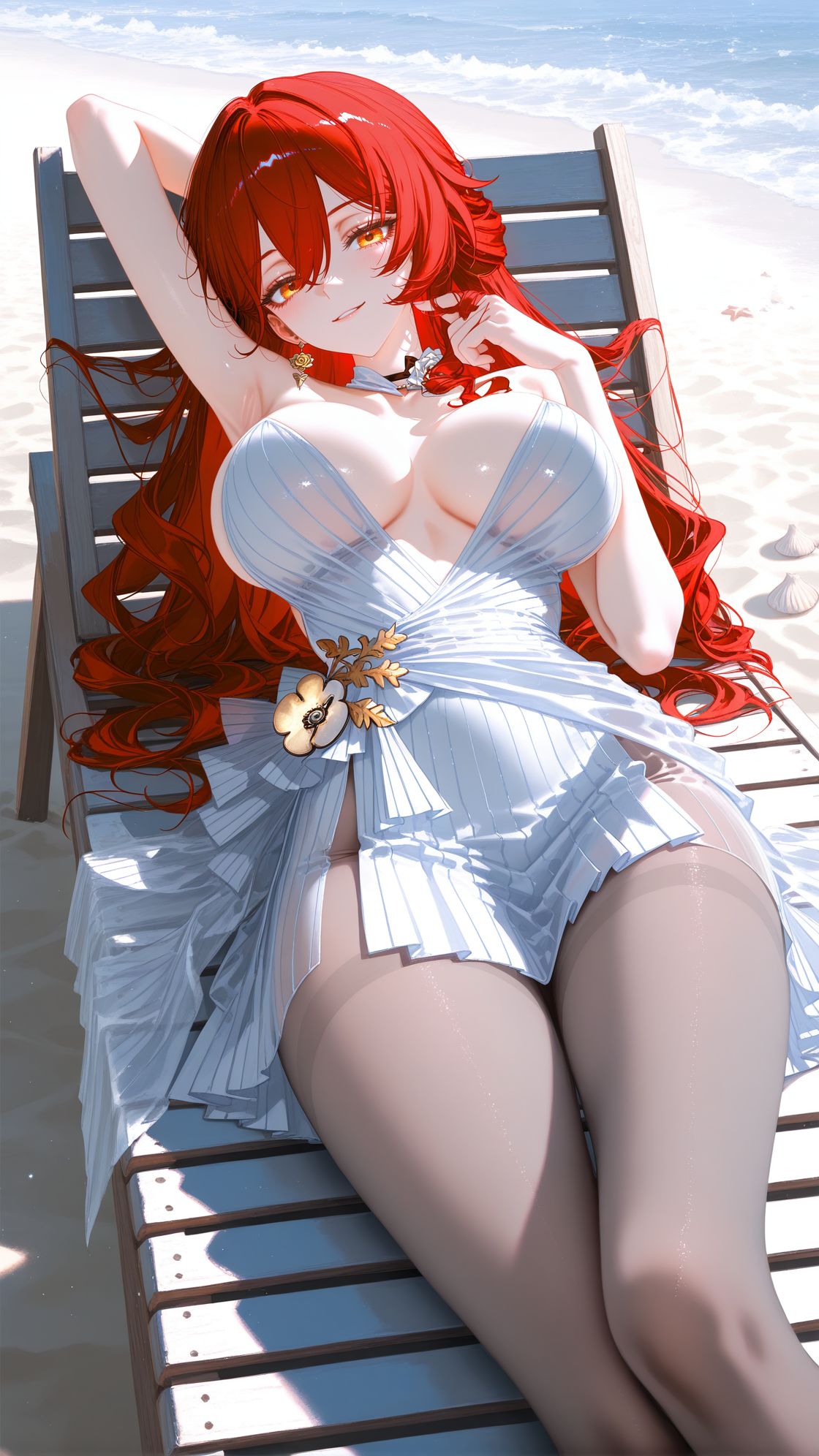 姬子 崩坏星穹铁道 红发 二次元少女 高清美图,第1张