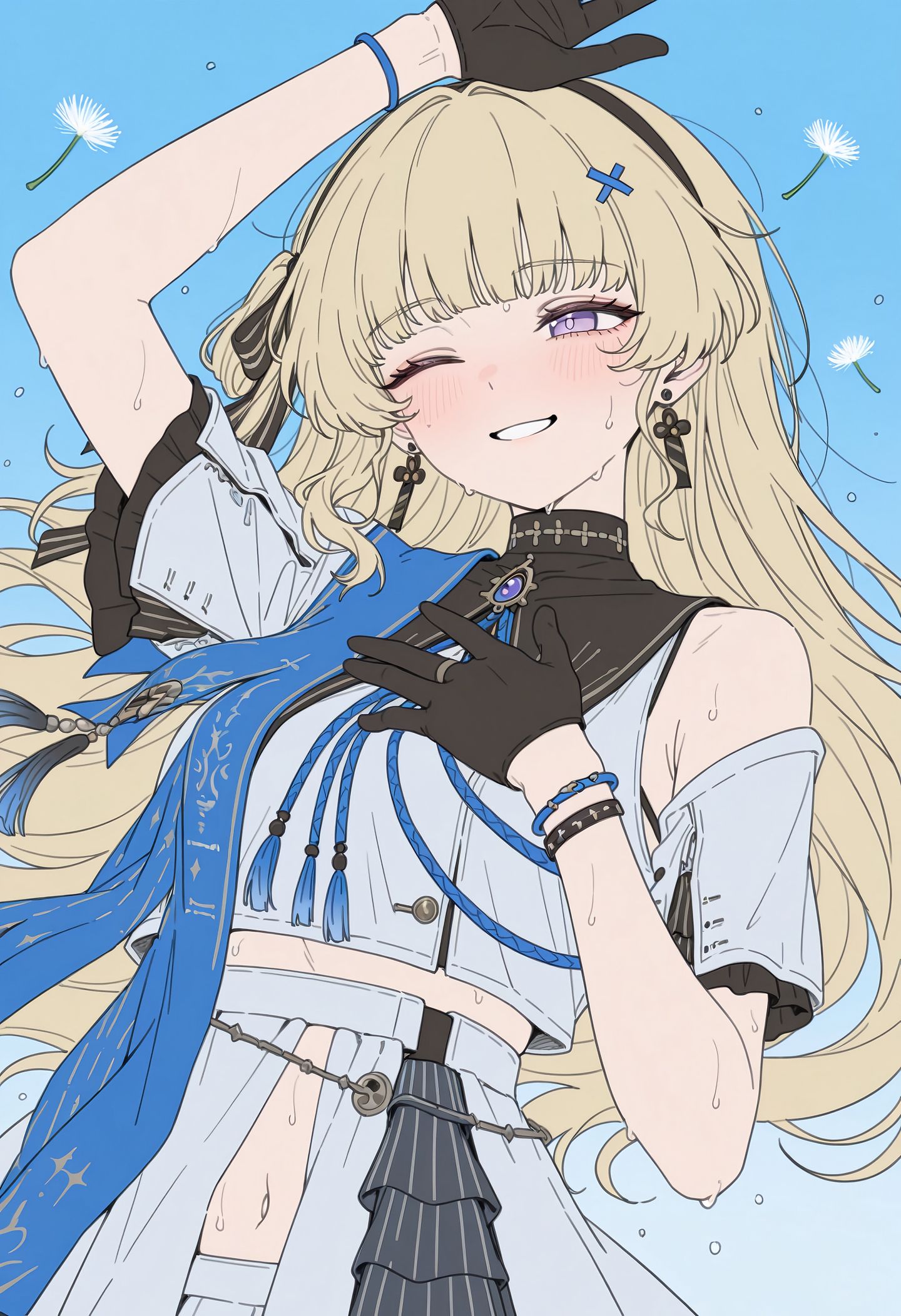 二次元ai 鸣潮 ai绘画 菲比,第2张