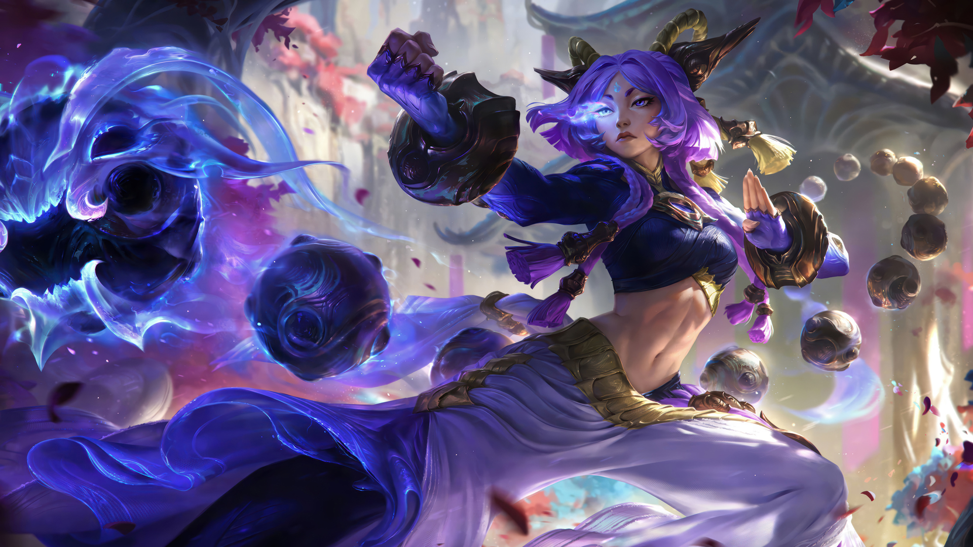 《英雄联盟》永岚游戏桌面壁纸,第1张