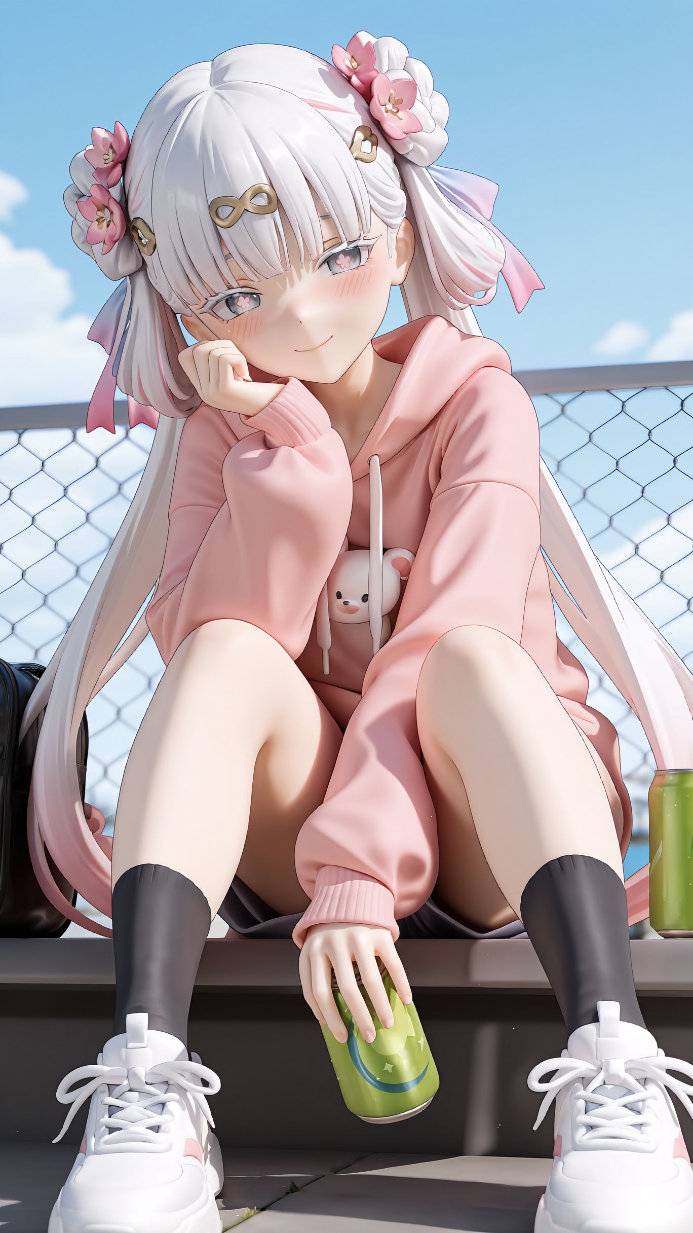 小小个的今汐也是个学生啦，萝莉 游戏角色少女壁纸,第2张