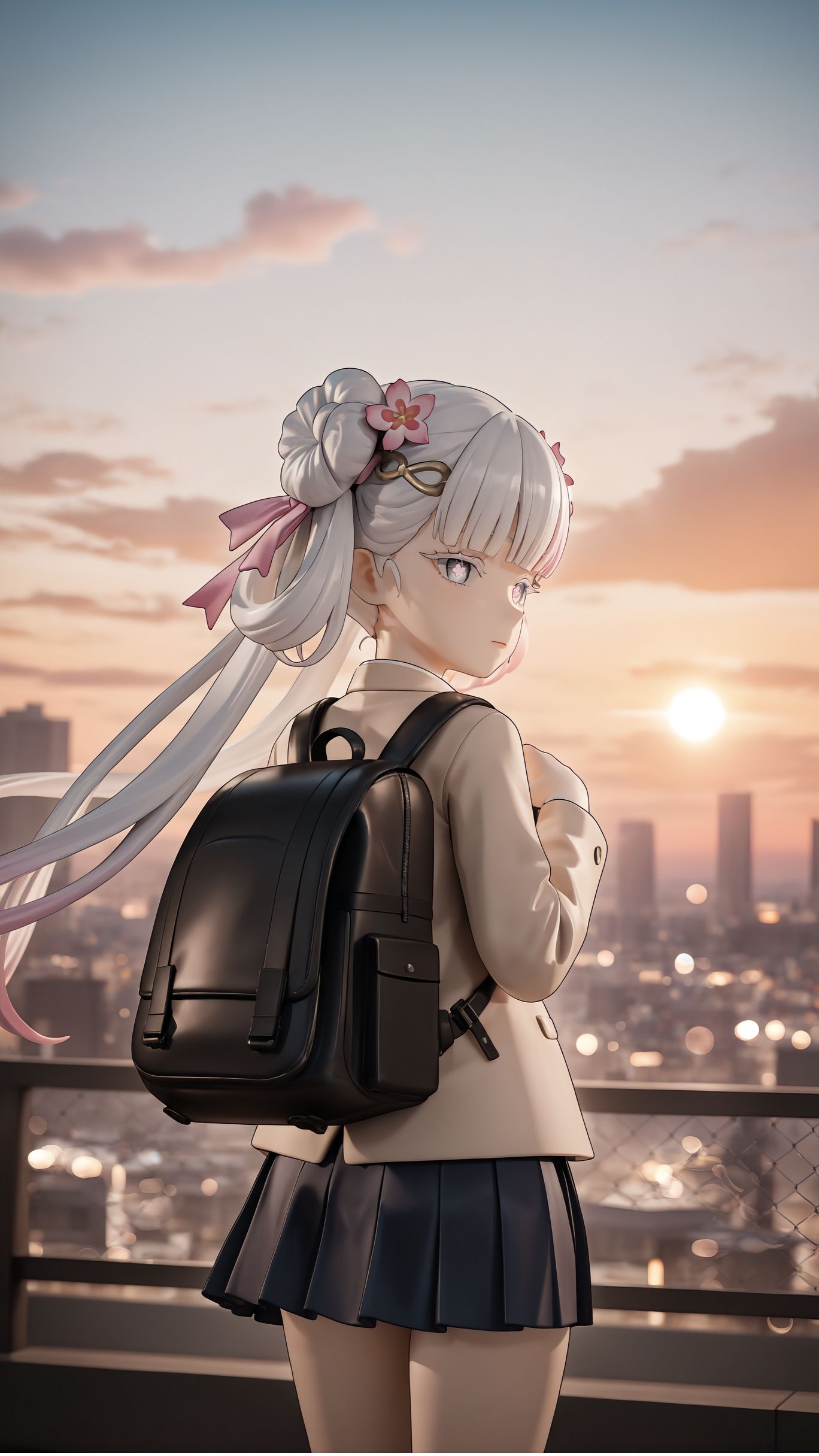 小小个的今汐也是个学生啦，萝莉 游戏角色少女壁纸,第4张