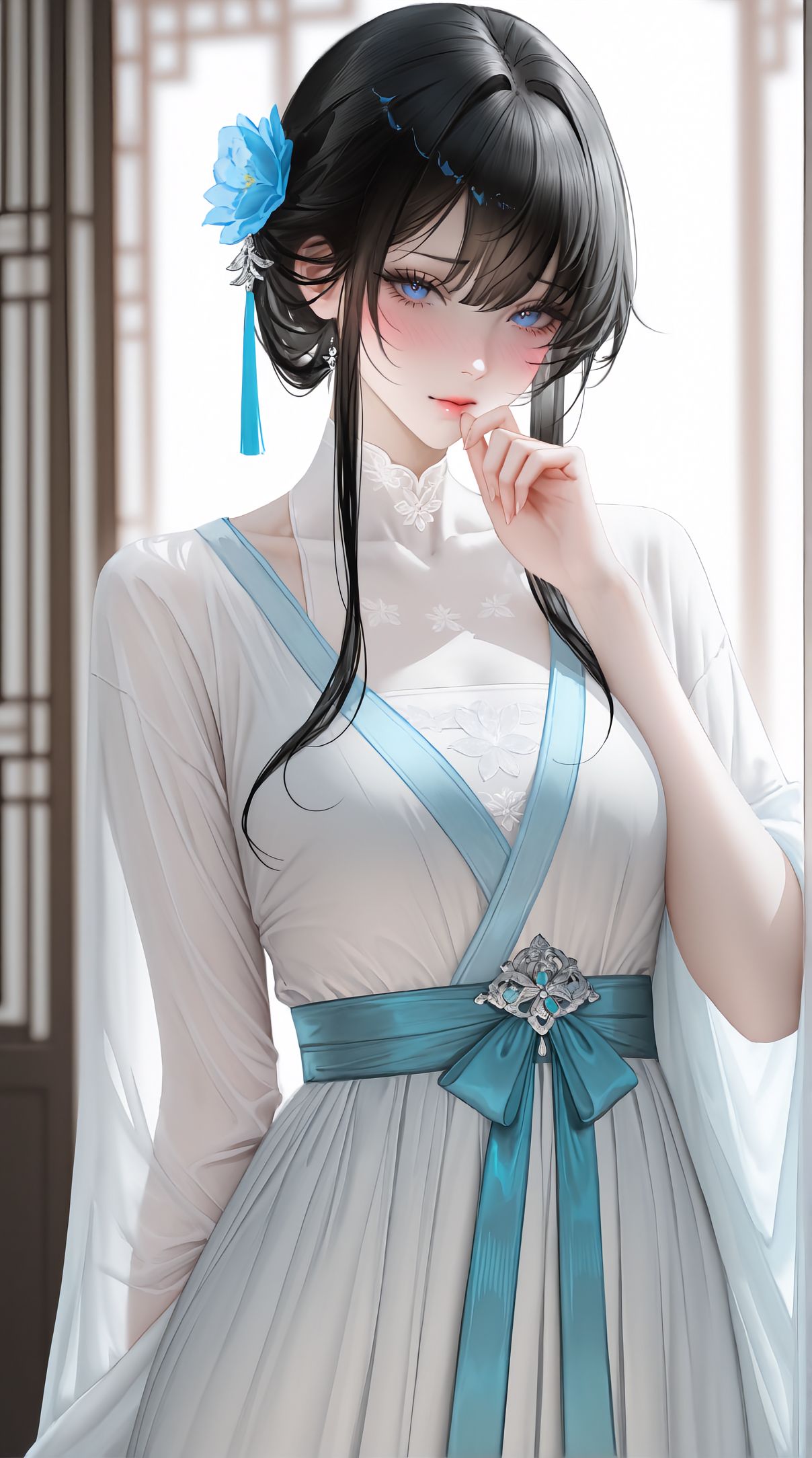 古风 表情管理 二次元 美女 ai绘画生成,第7张