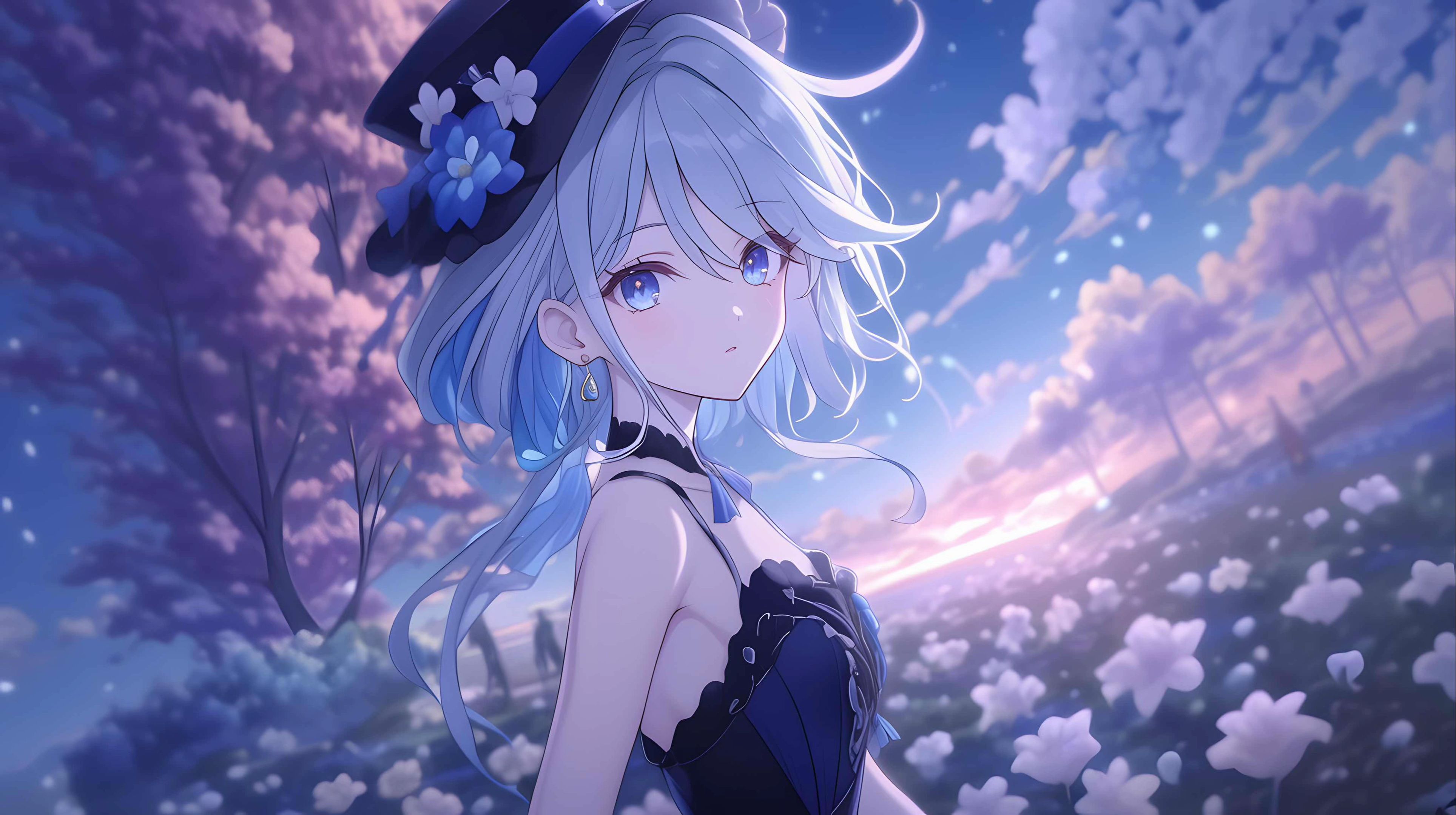 【原神】芙宁娜 二次元游戏少女 二次元壁纸,第1张