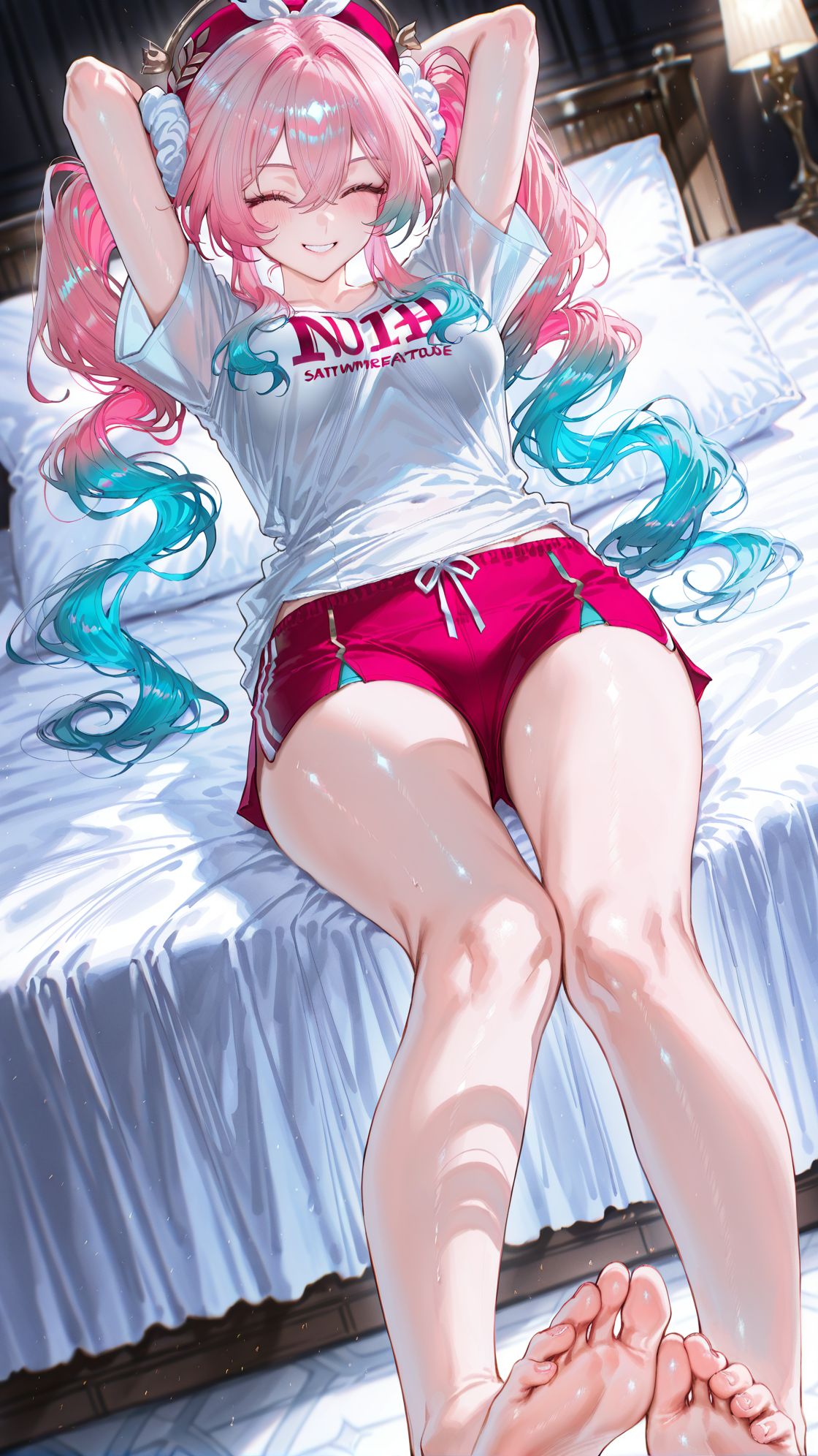 崩坏星穹铁道 风堇 二次元女孩 沙发 丝袜,第2张