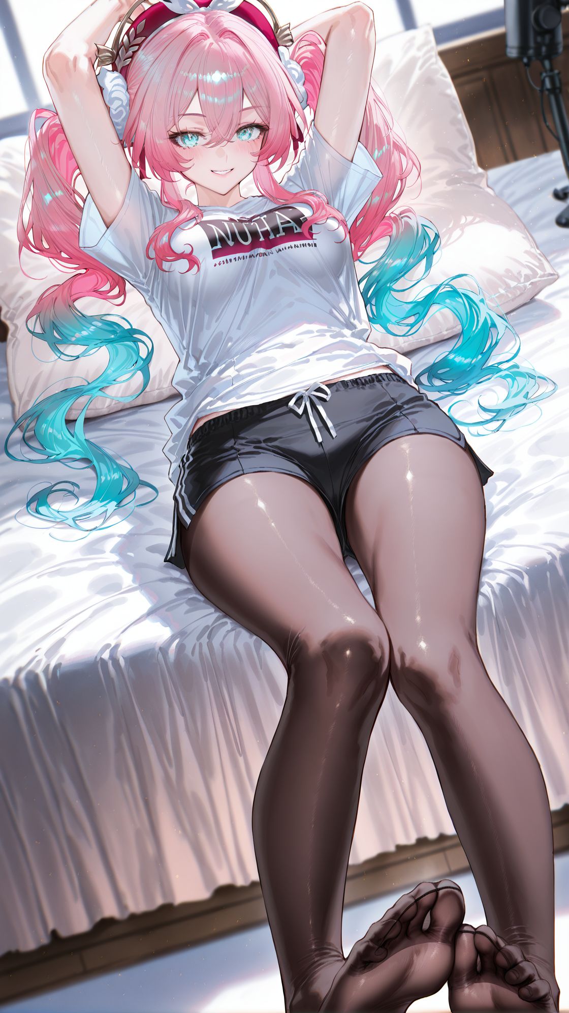 崩坏星穹铁道 风堇 二次元女孩 沙发 丝袜,第3张