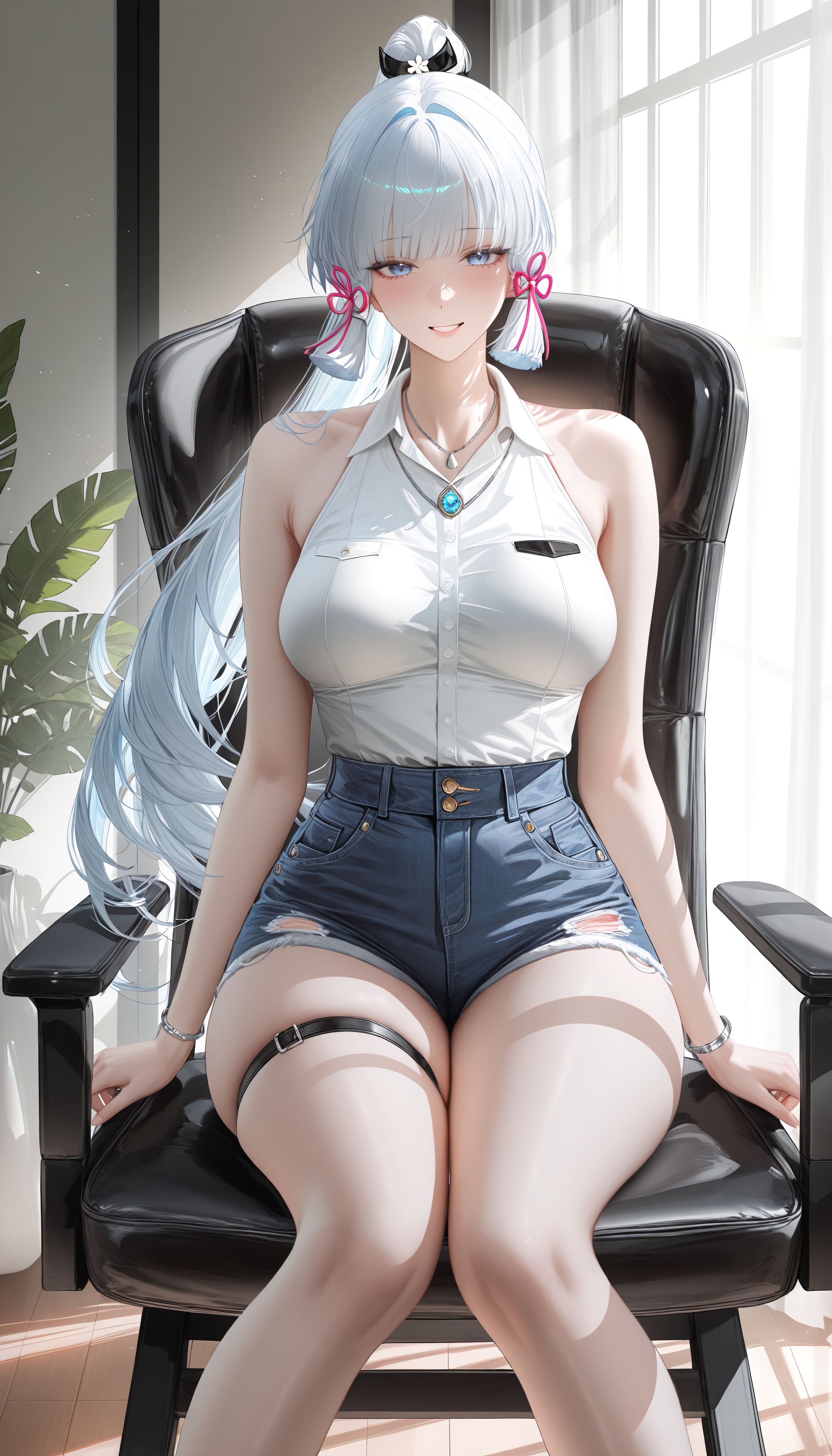 【神里绫华】二次元 原神 御姐,第1张