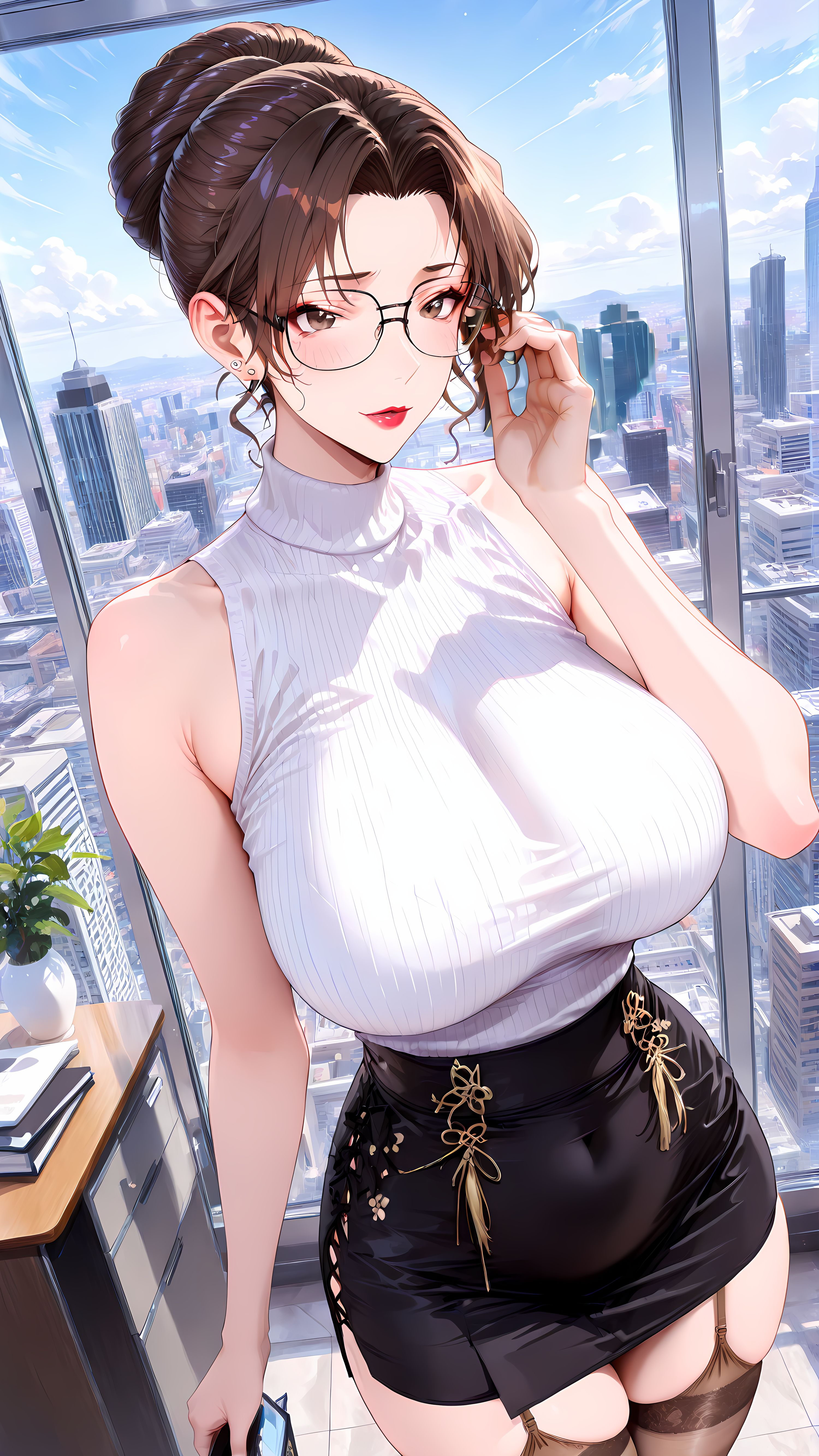 【名侦探柯南】妃英理 手机动漫角色壁纸图片,第2张