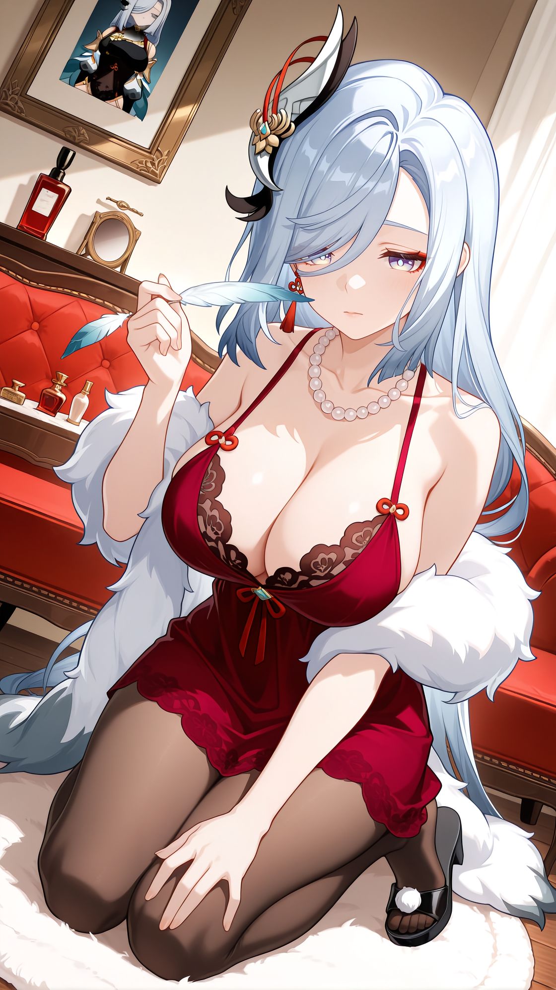 二次元游戏 原神 申鹤美图壁纸,第3张