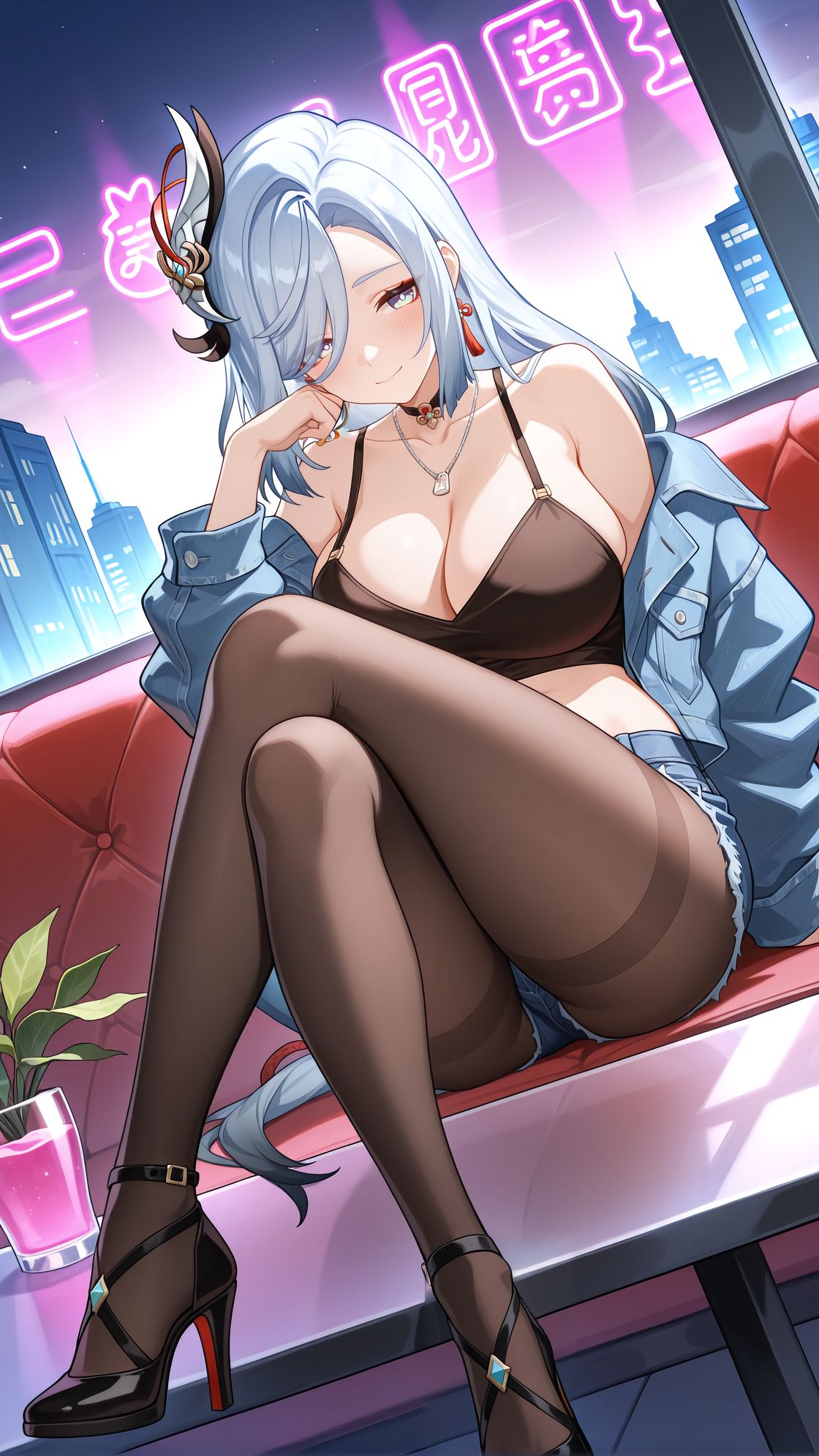 二次元游戏 原神 申鹤美图壁纸,第6张