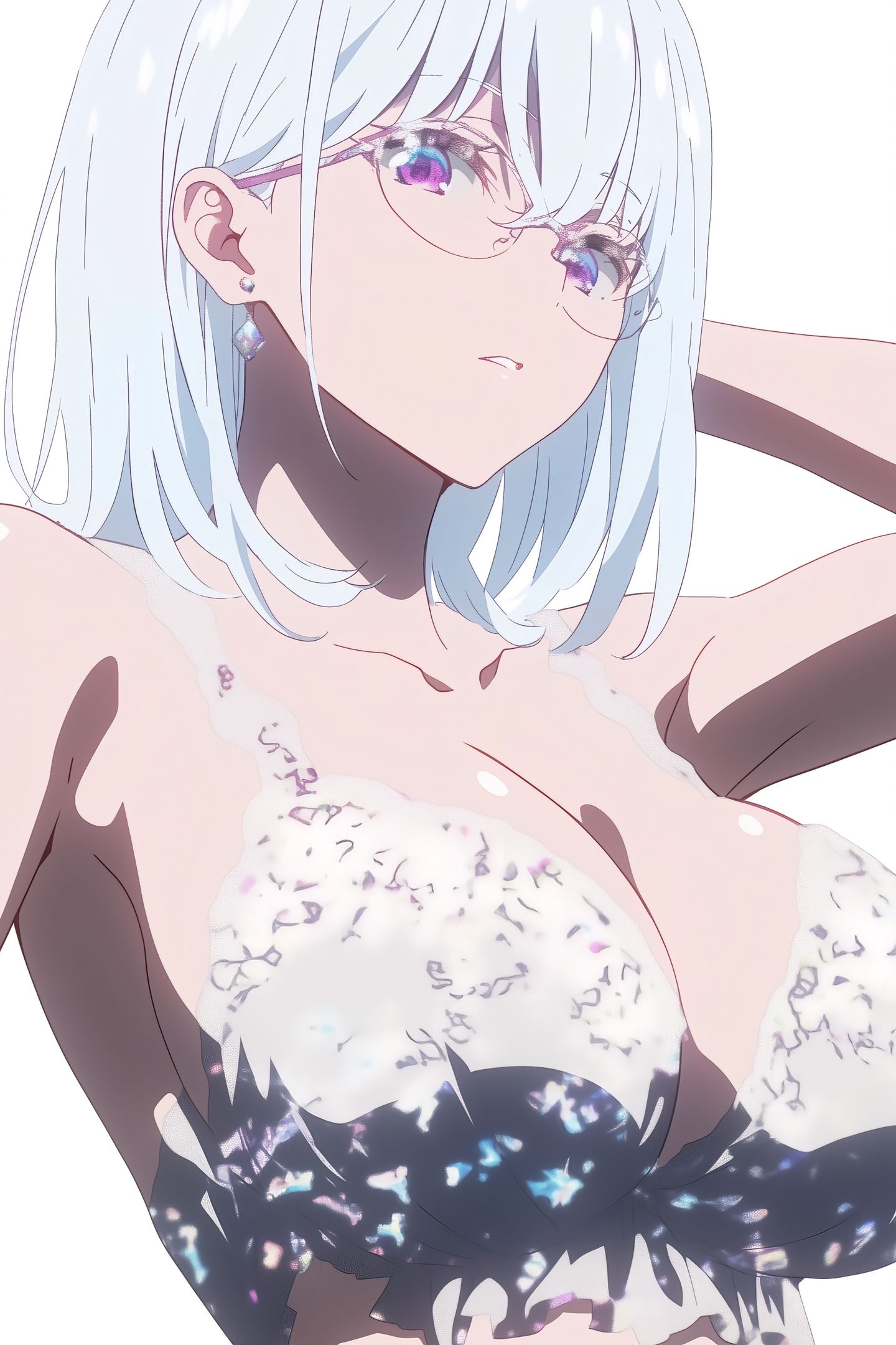 眼镜 御姐 aigc 好图分享 壁纸 情绪,第3张