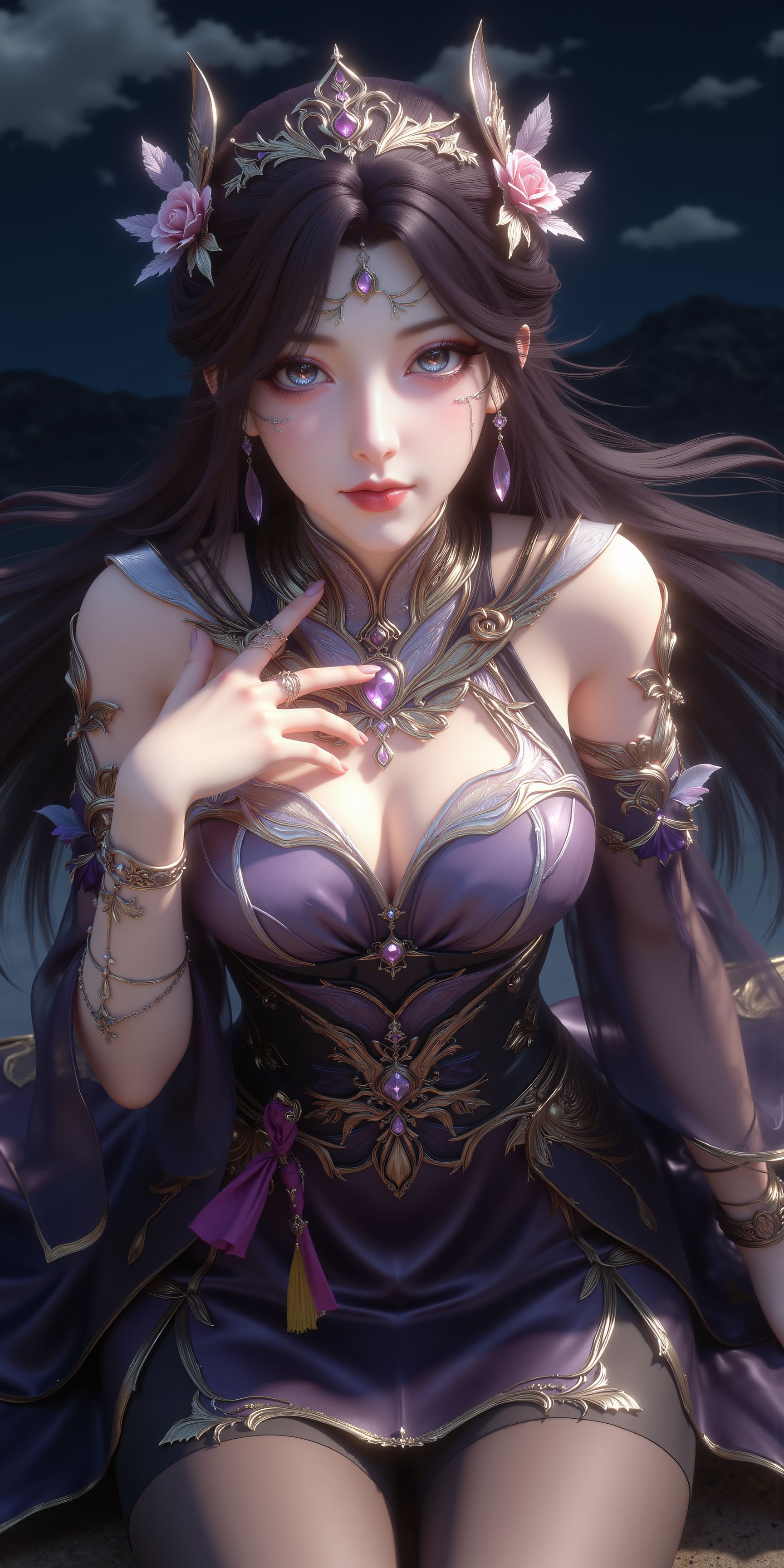 燕倾城 高清壁纸 长生界 国漫女神,第2张