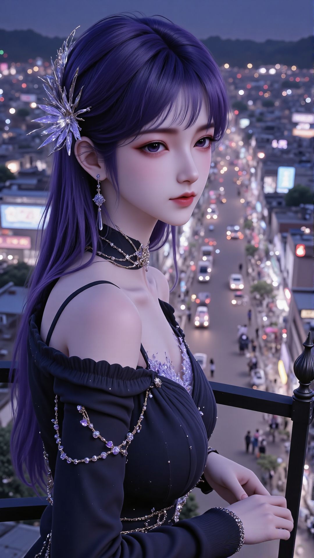 繁华都市 国漫女神高清壁纸 神印王座圣采儿,第3张