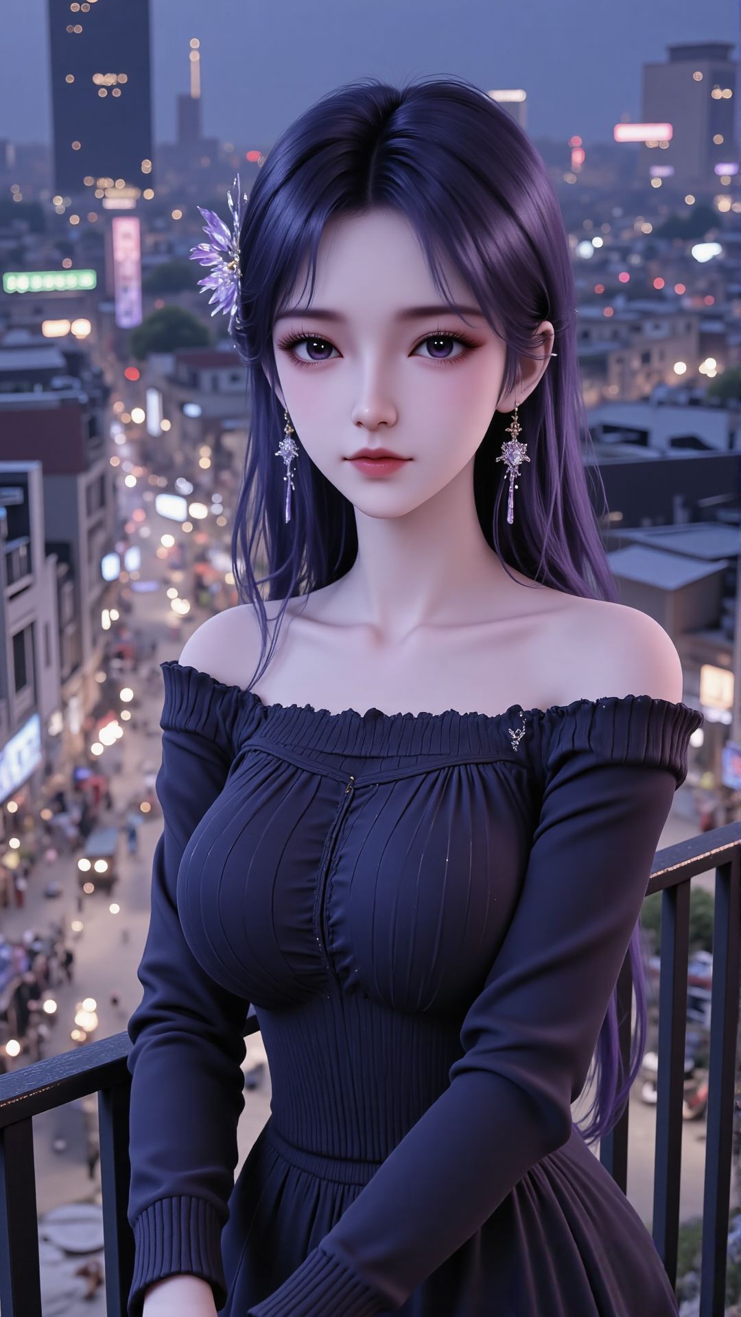 繁华都市 国漫女神高清壁纸 神印王座圣采儿,第6张