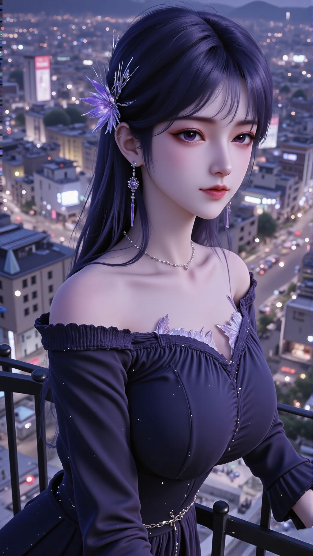 繁华都市 国漫女神高清壁纸 神印王座圣采儿,第5张