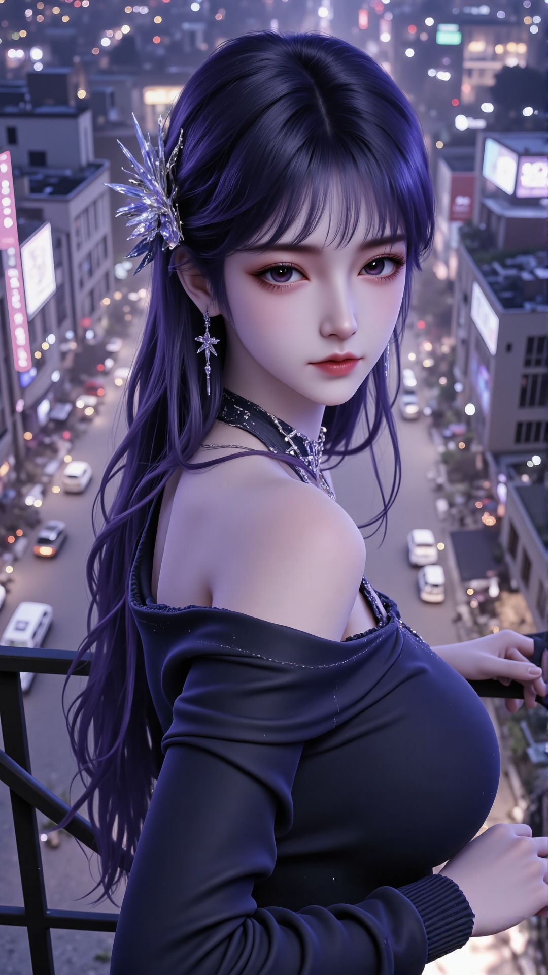 繁华都市 国漫女神高清壁纸 神印王座圣采儿,第4张