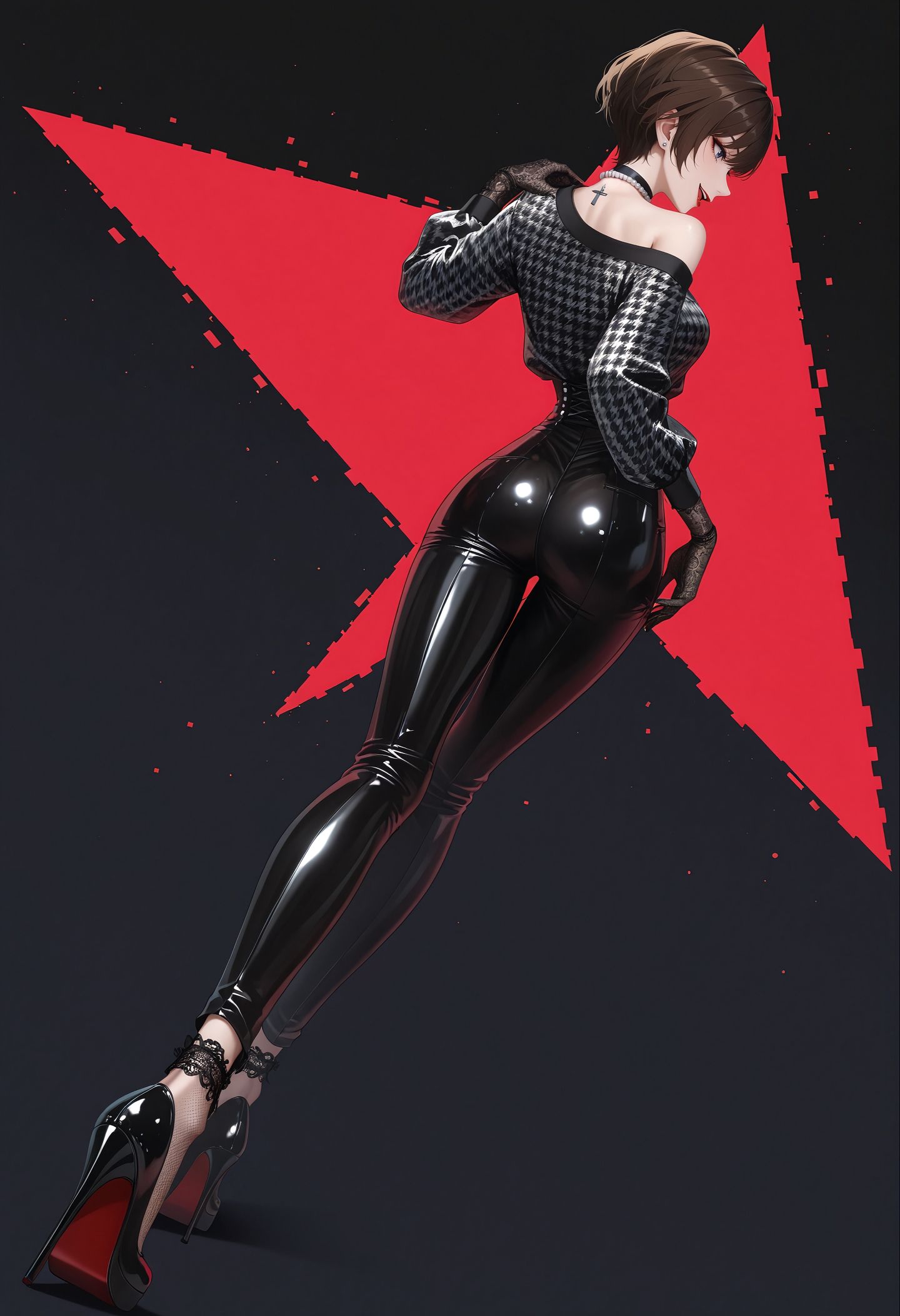 名侦探柯南系列 街头穿搭 次元潮牌穿搭 大长腿小蛮腰,第1张