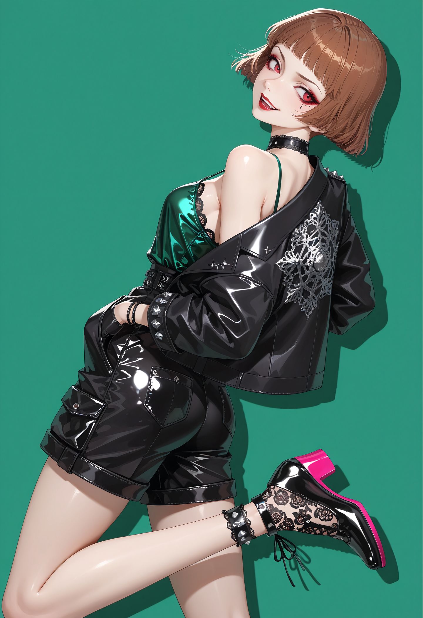 名侦探柯南系列 街头穿搭 次元潮牌穿搭 大长腿小蛮腰,第3张