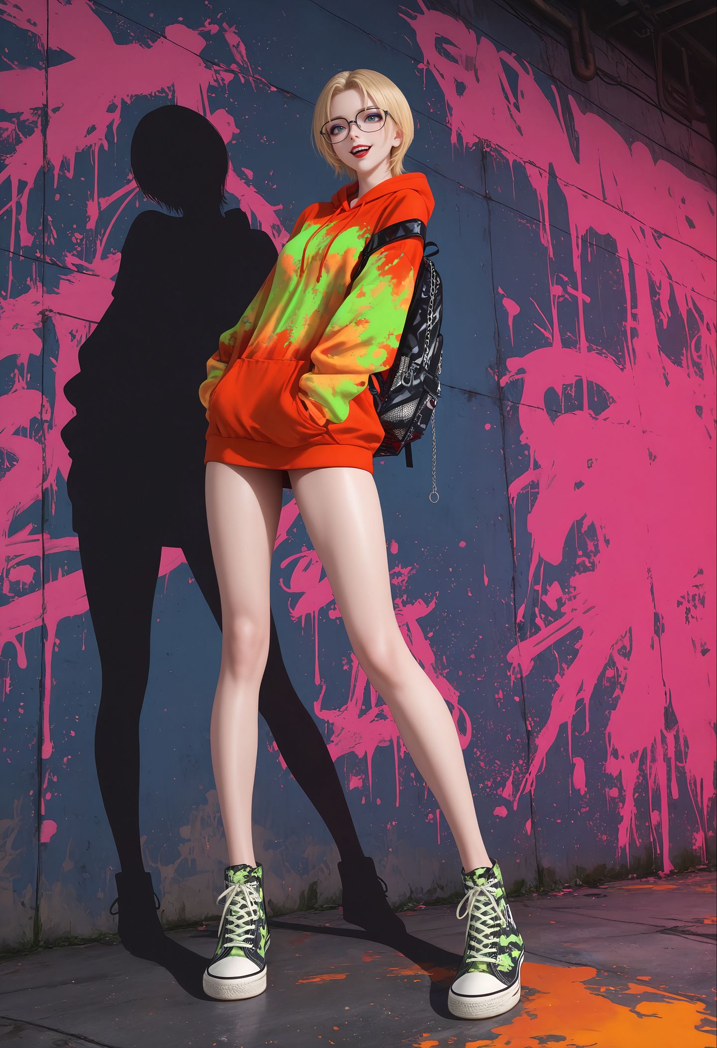 名侦探柯南系列 街头穿搭 次元潮牌穿搭 大长腿小蛮腰,第4张