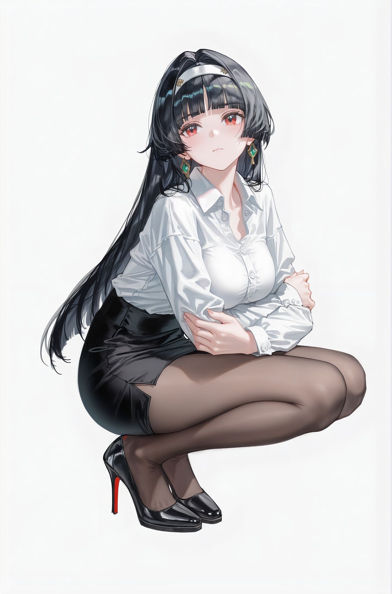 百变嘉音 耀嘉音 绝区零 米哈游 立绘 AI绘画,第1张