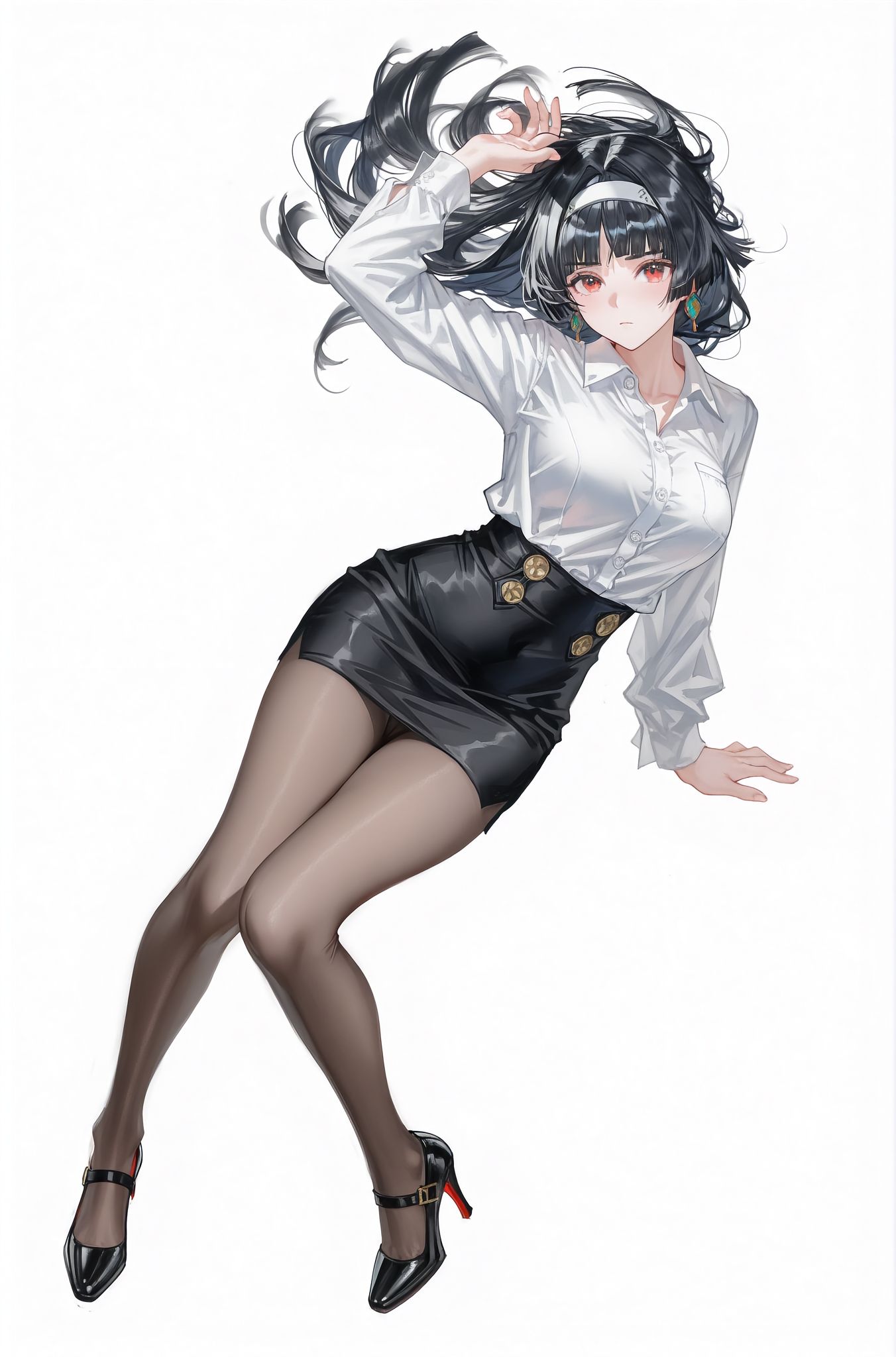 百变嘉音 耀嘉音 绝区零 米哈游 立绘 AI绘画,第4张