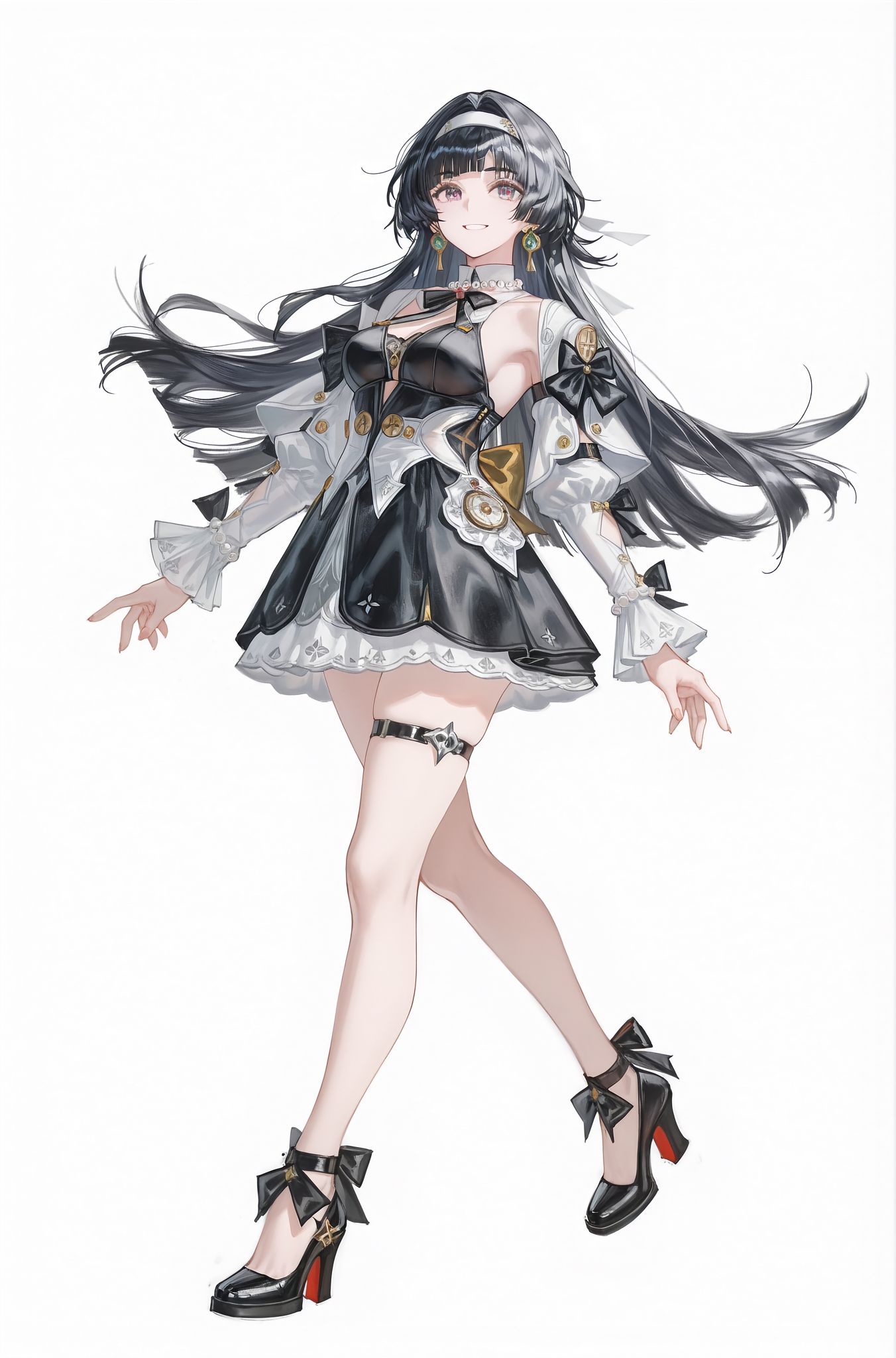 百变嘉音 耀嘉音 绝区零 米哈游 立绘 AI绘画,第3张