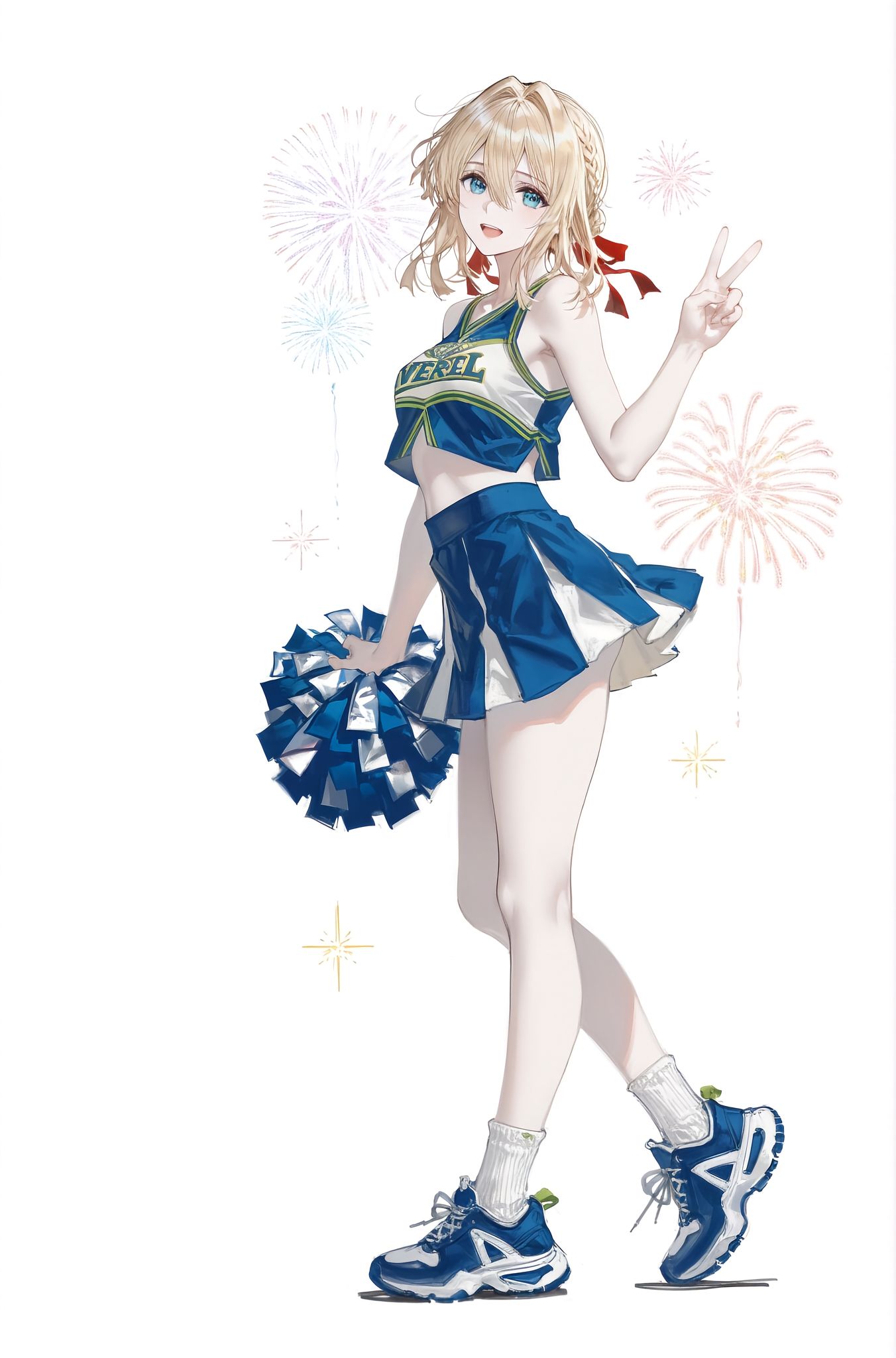 换装薇尔莉特 好看 紫罗兰永恒花园 立绘 二次元少女 AI绘画,第2张