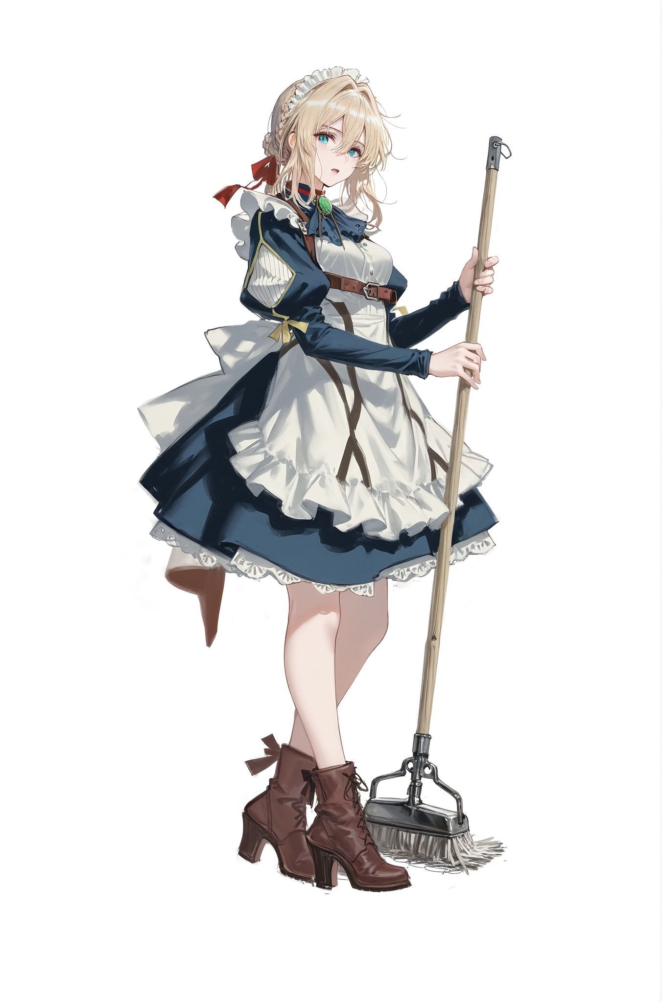 换装薇尔莉特 好看 紫罗兰永恒花园 立绘 二次元少女 AI绘画,第5张