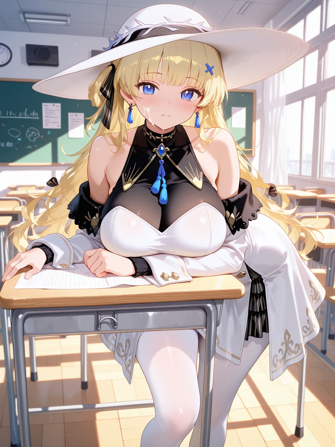 【鸣潮 菲比】美图收藏分享 二次元图片壁纸 萌系 校园 教室,第6张