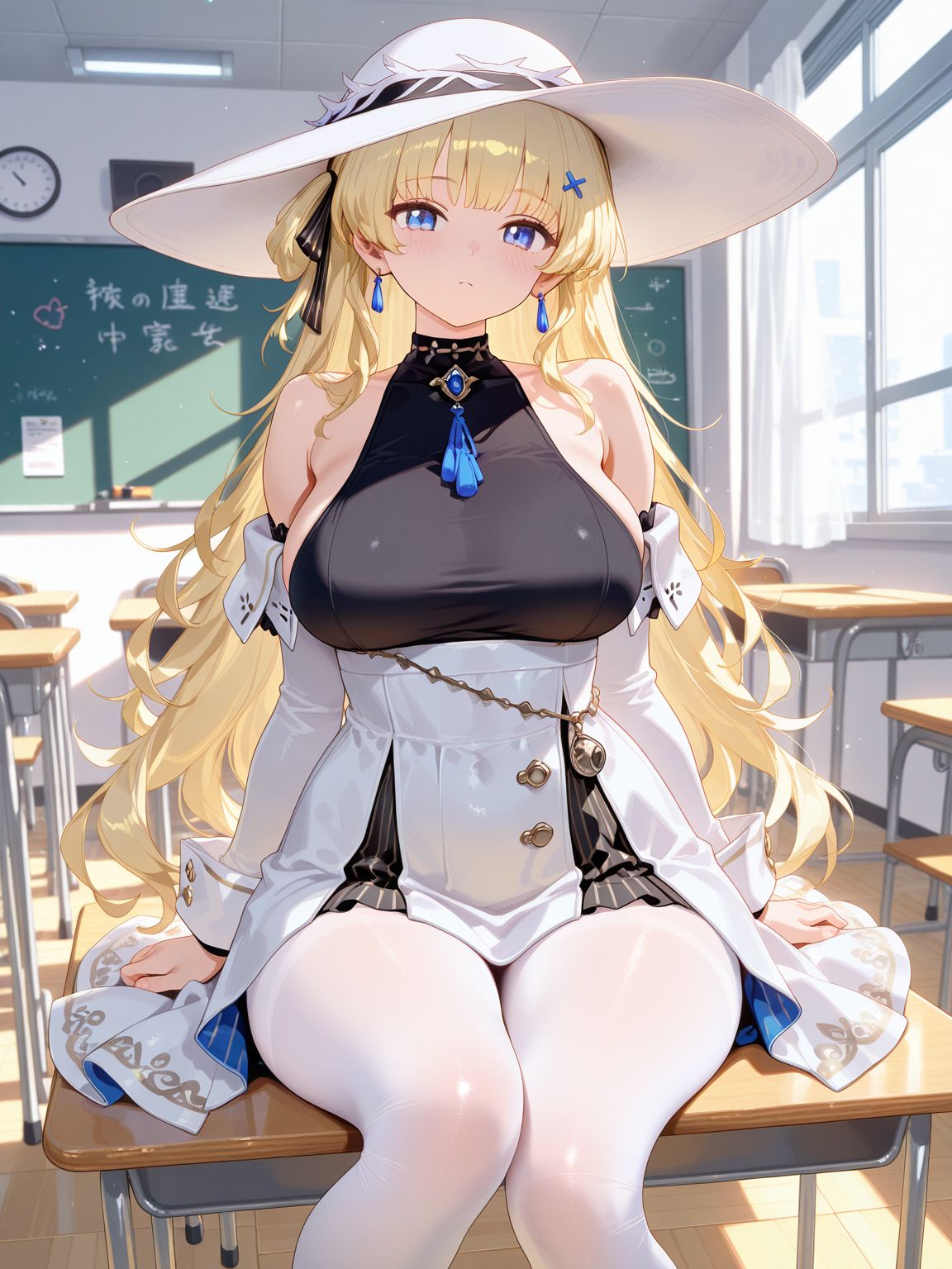 【鸣潮 菲比】美图收藏分享 二次元图片壁纸 萌系 校园 教室,第5张
