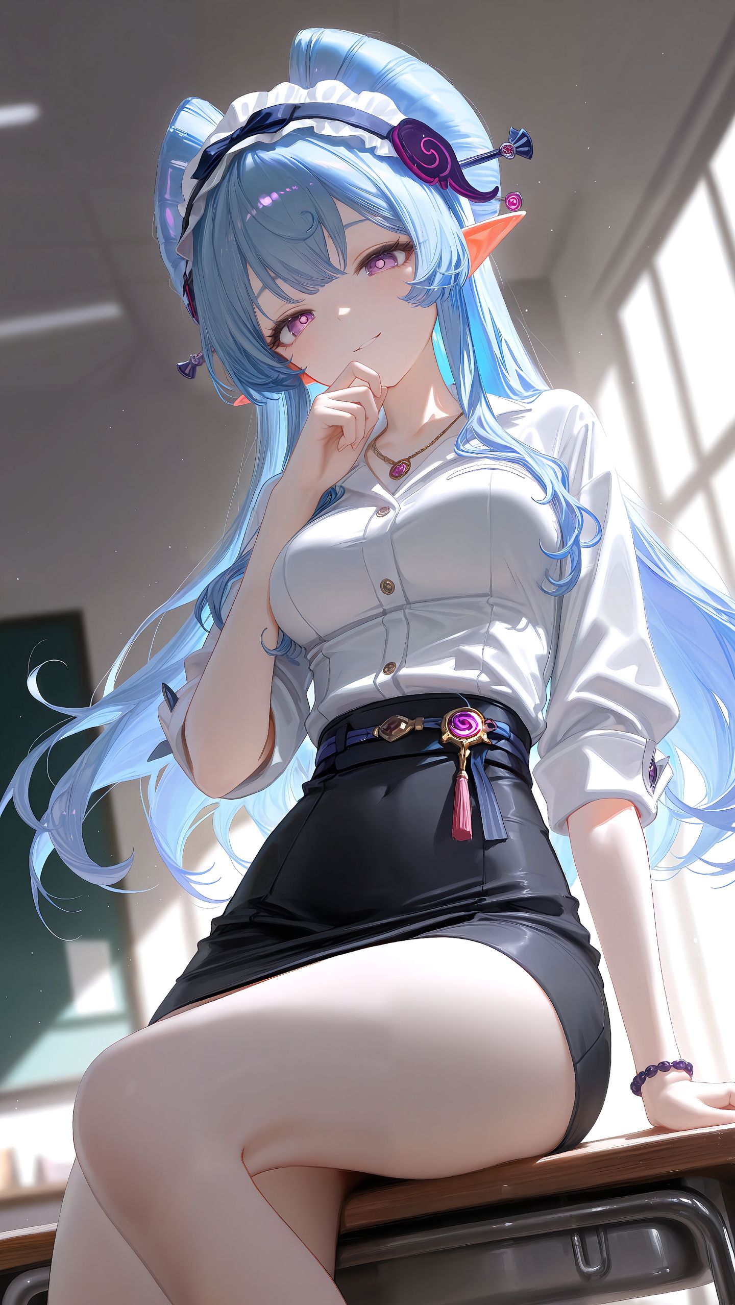 原神之办公室 原神 甘雨 凝光 心海 丝柯克,第2张