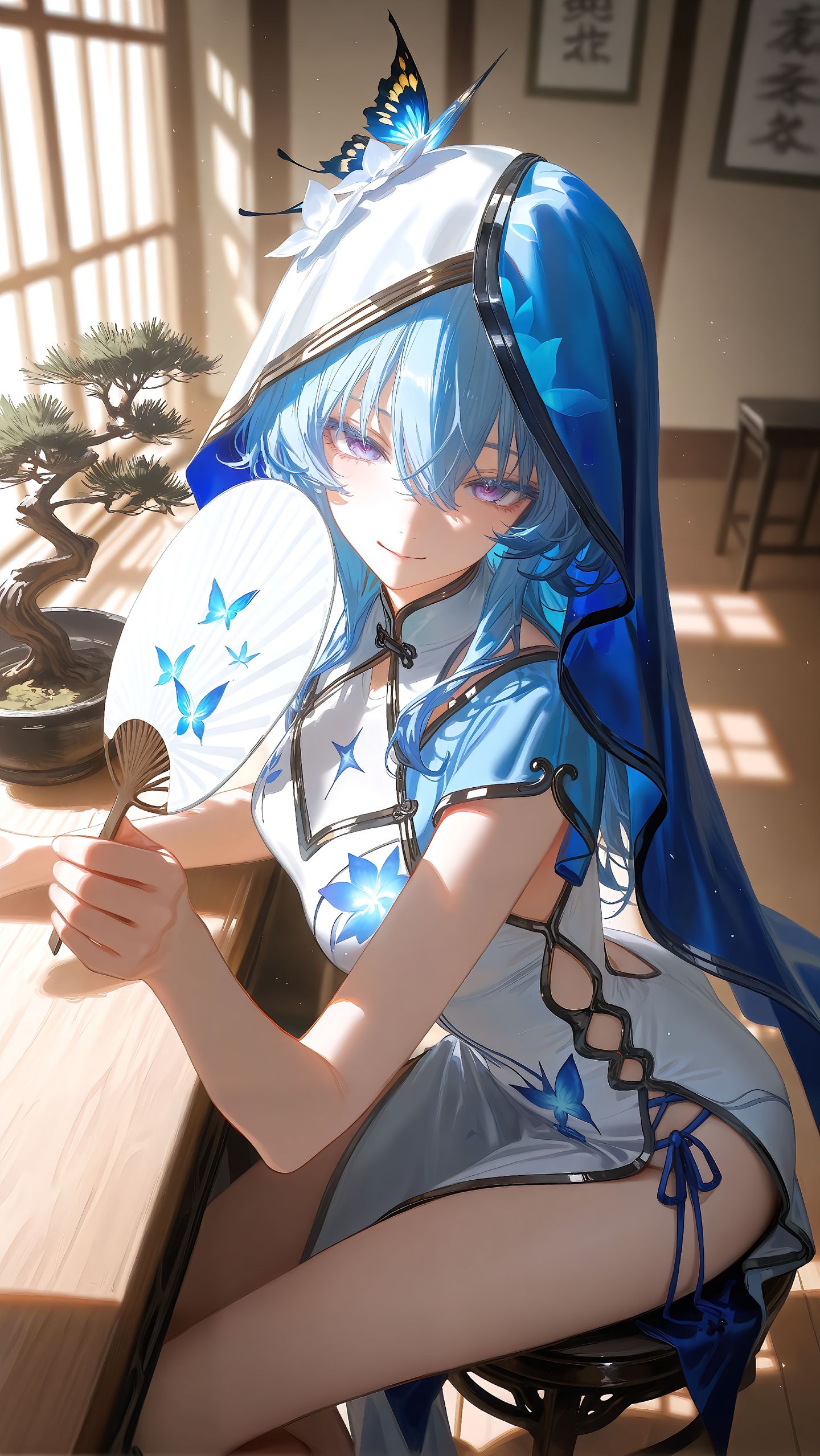 鸣潮角色穿上旗袍后~ 卡提希娅 坎特蕾拉 守岸人 尤诺,第3张