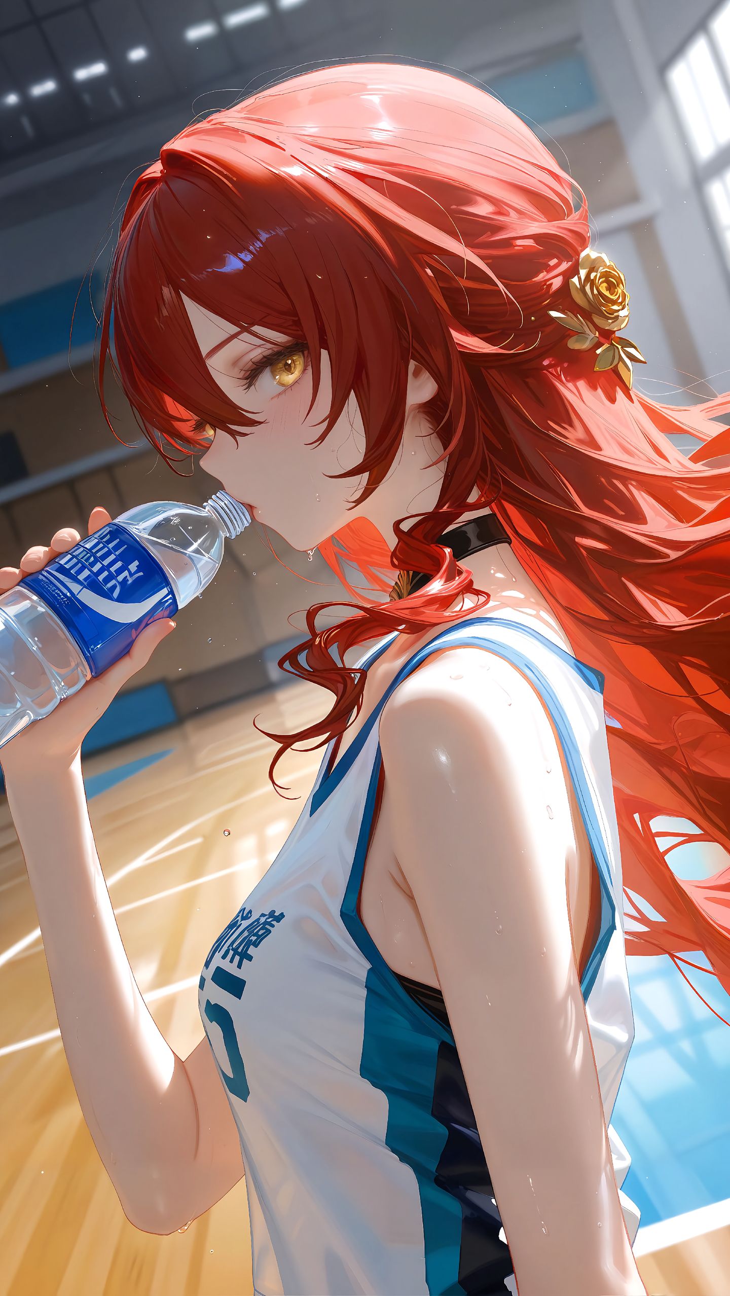 崩铁之飒飒的女朋友带你玩篮球 崩坏星穹铁道 卡芙卡 阮梅 花火 镜流,第4张