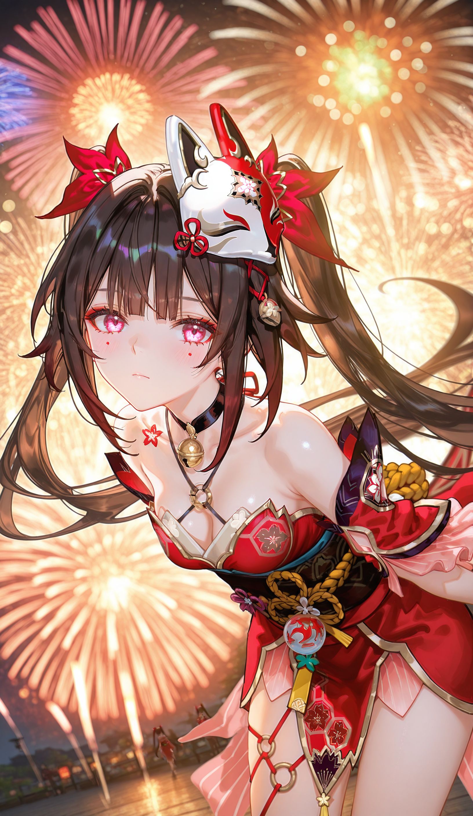 花火 崩坏星穹铁道 ai二次元壁纸 烟花,第3张