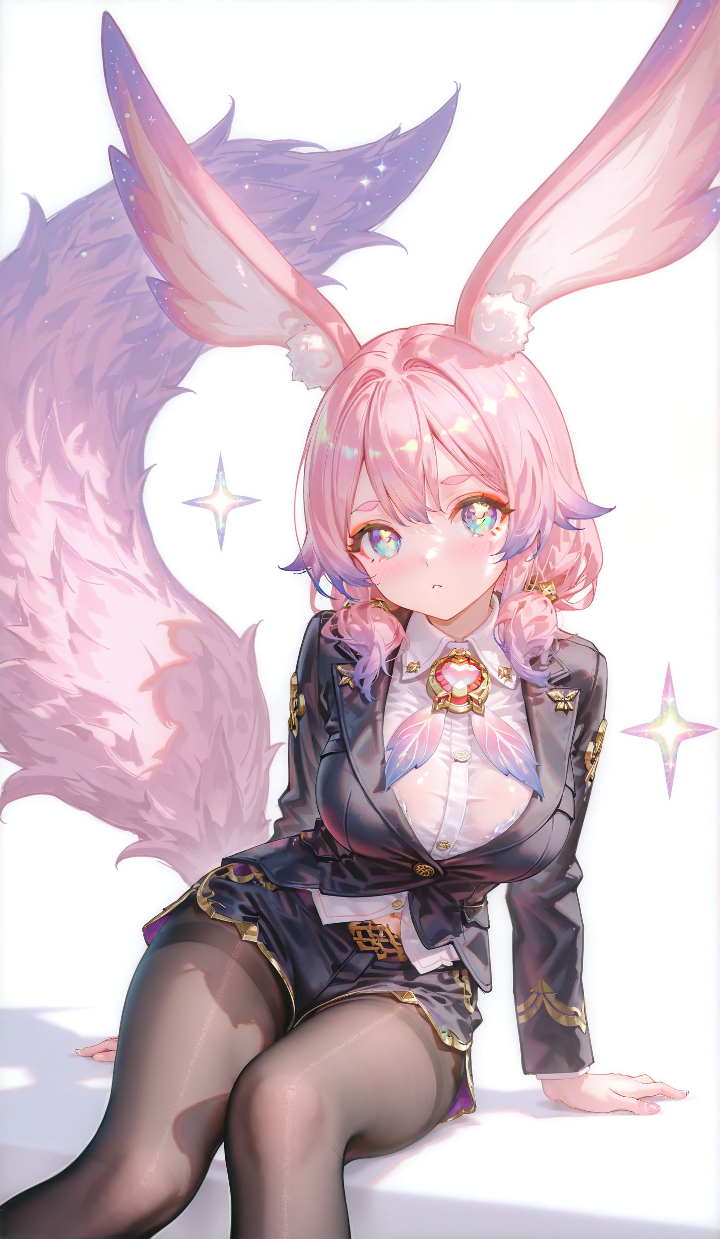 崩坏星穹铁道 ai绘画 二次元 可爱 粉色系,第3张